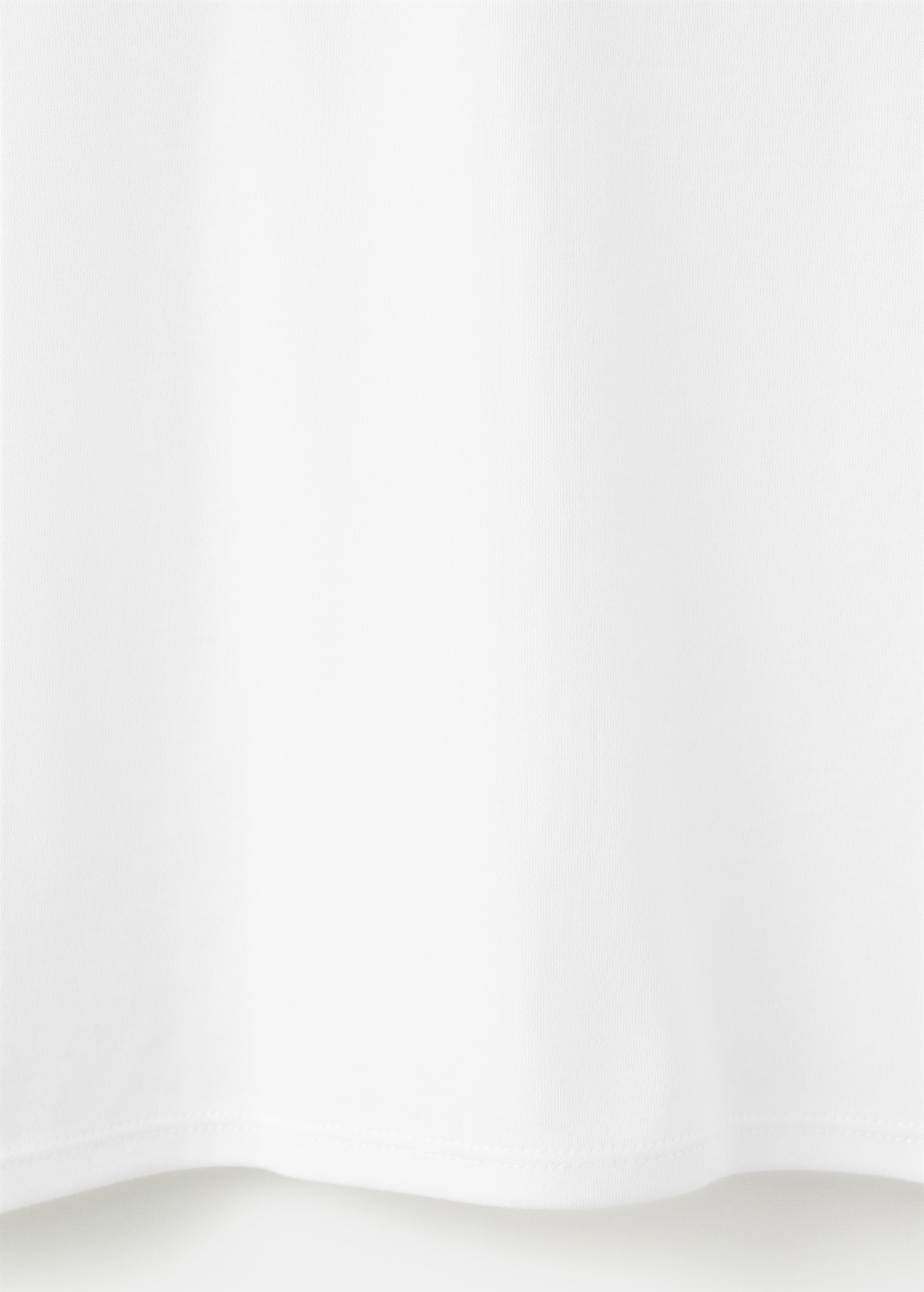 Camiseta algodón cuello pico - Detalle del artículo 0