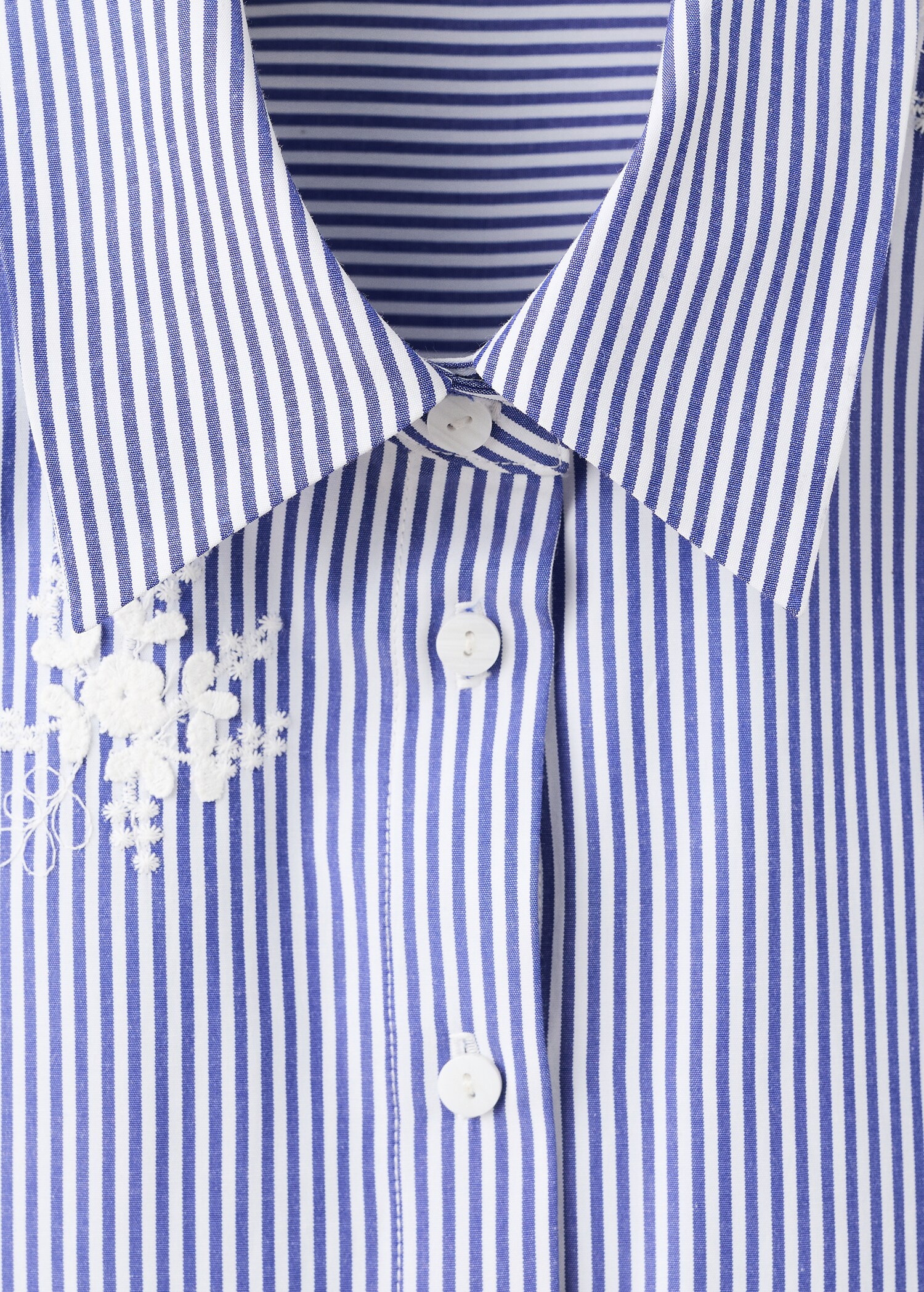 Camisa rayas bordada - Detalle del artículo 8