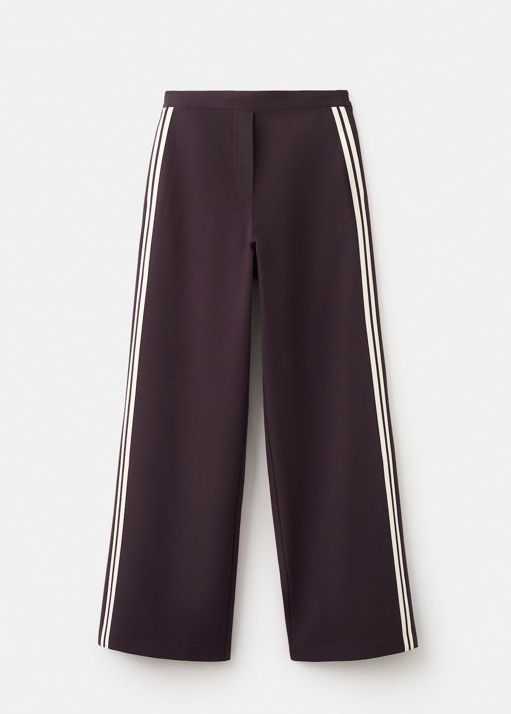 Combined striped trousers - image 4