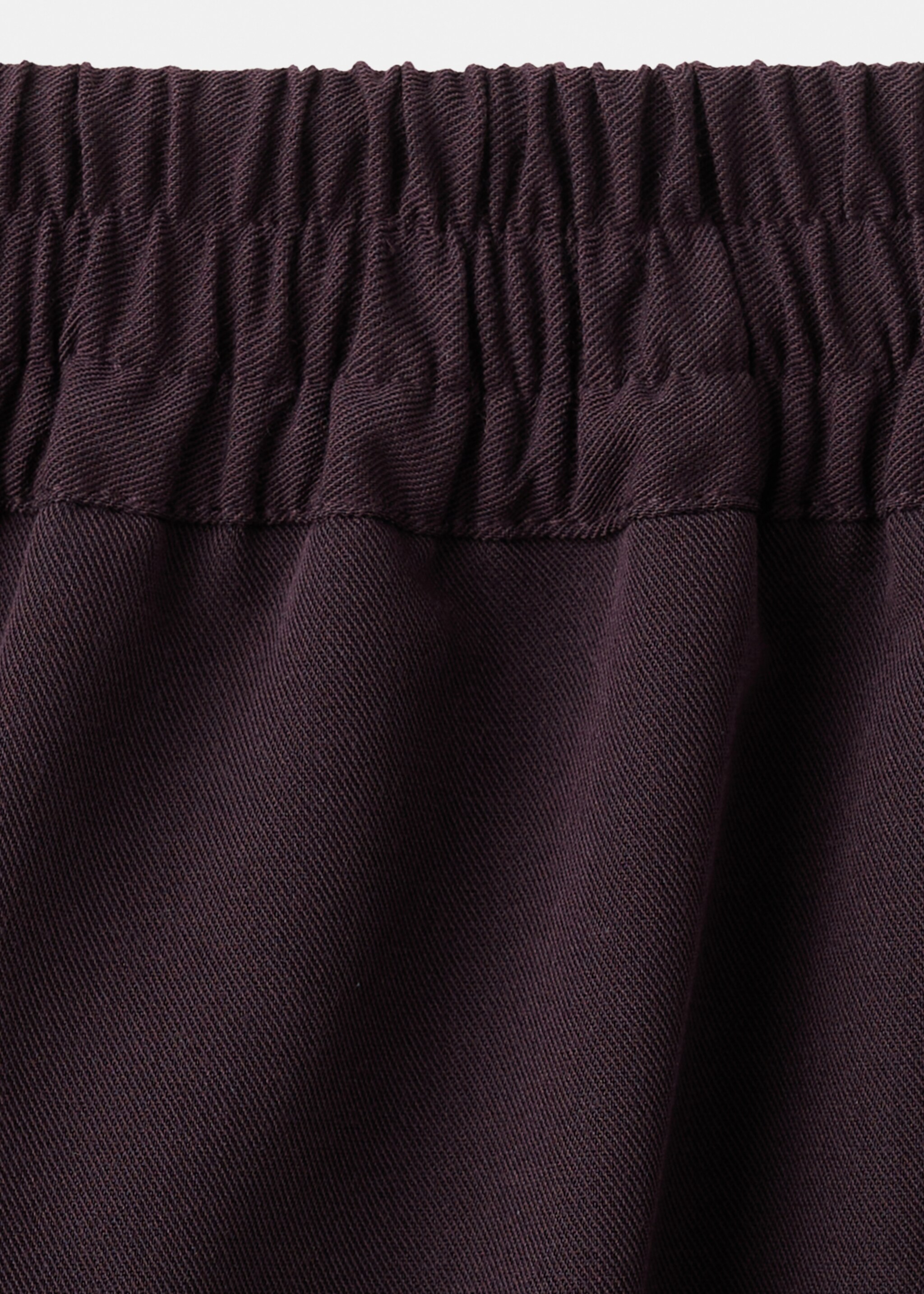 Pantalon combiné rayures - Détail de l'article 0, Lie de vin. Ref: 27024096-00.