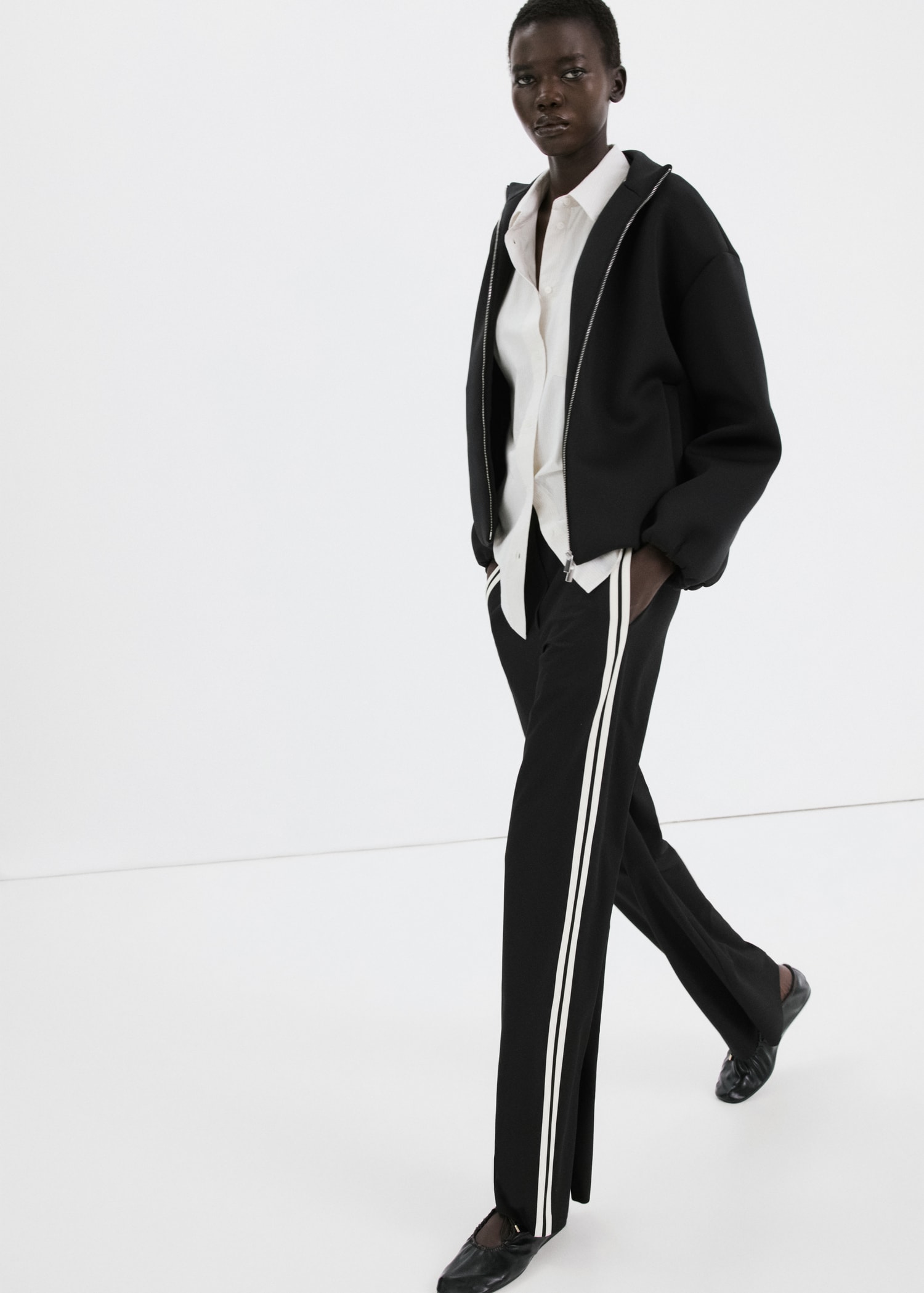 Pantalon combiné rayures - Détail de l'article 2