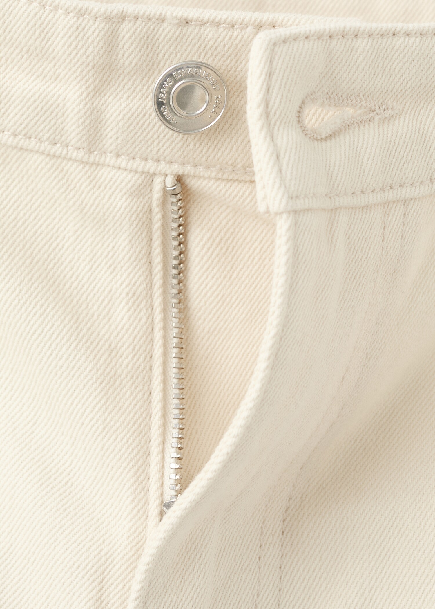 Low-rise wide leg jeans - Details of the article 0