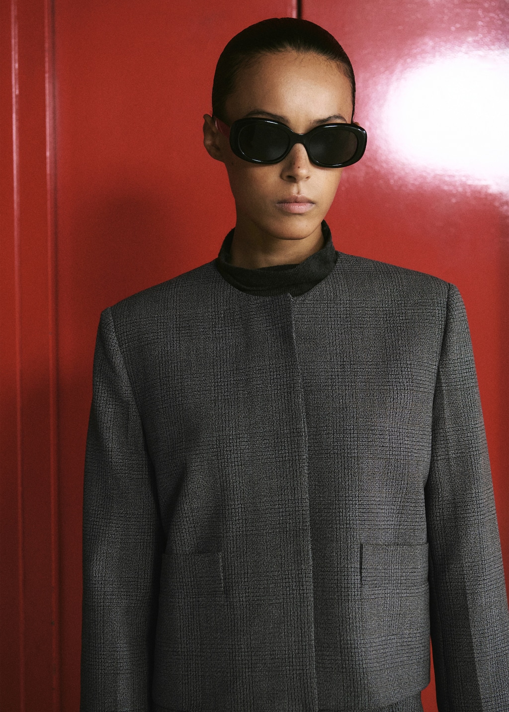 Mango Crop suit blazer