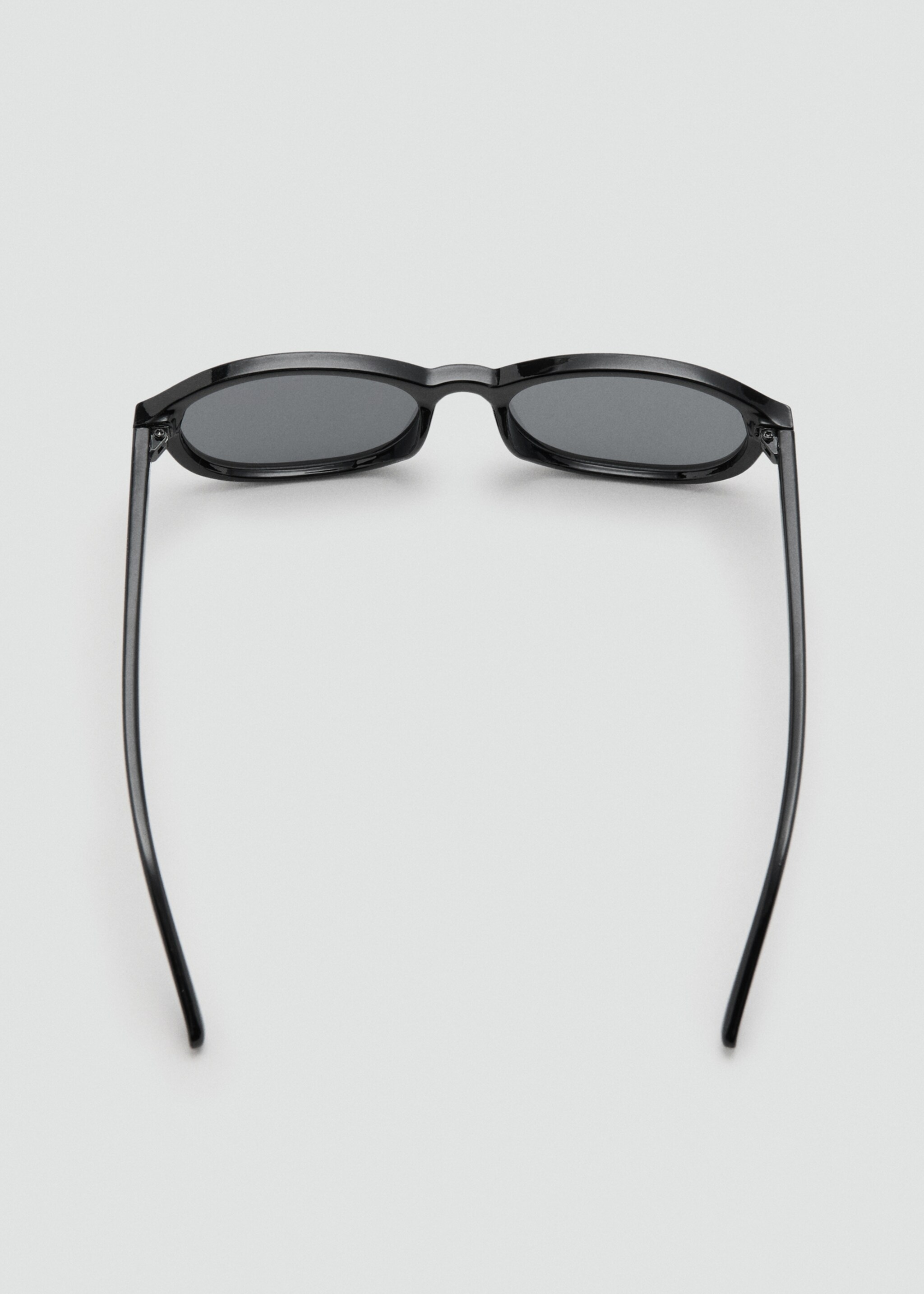 Semi-transparent frame sunglasses - Details of the article 1, Black. Ref: 27024407-00.