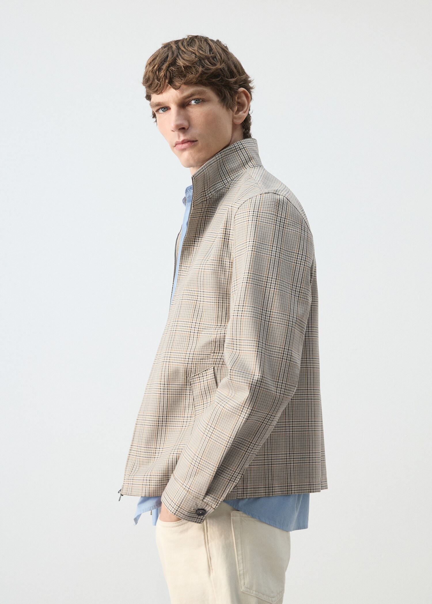 Prince of Wales zip jacket - Details of the article 2