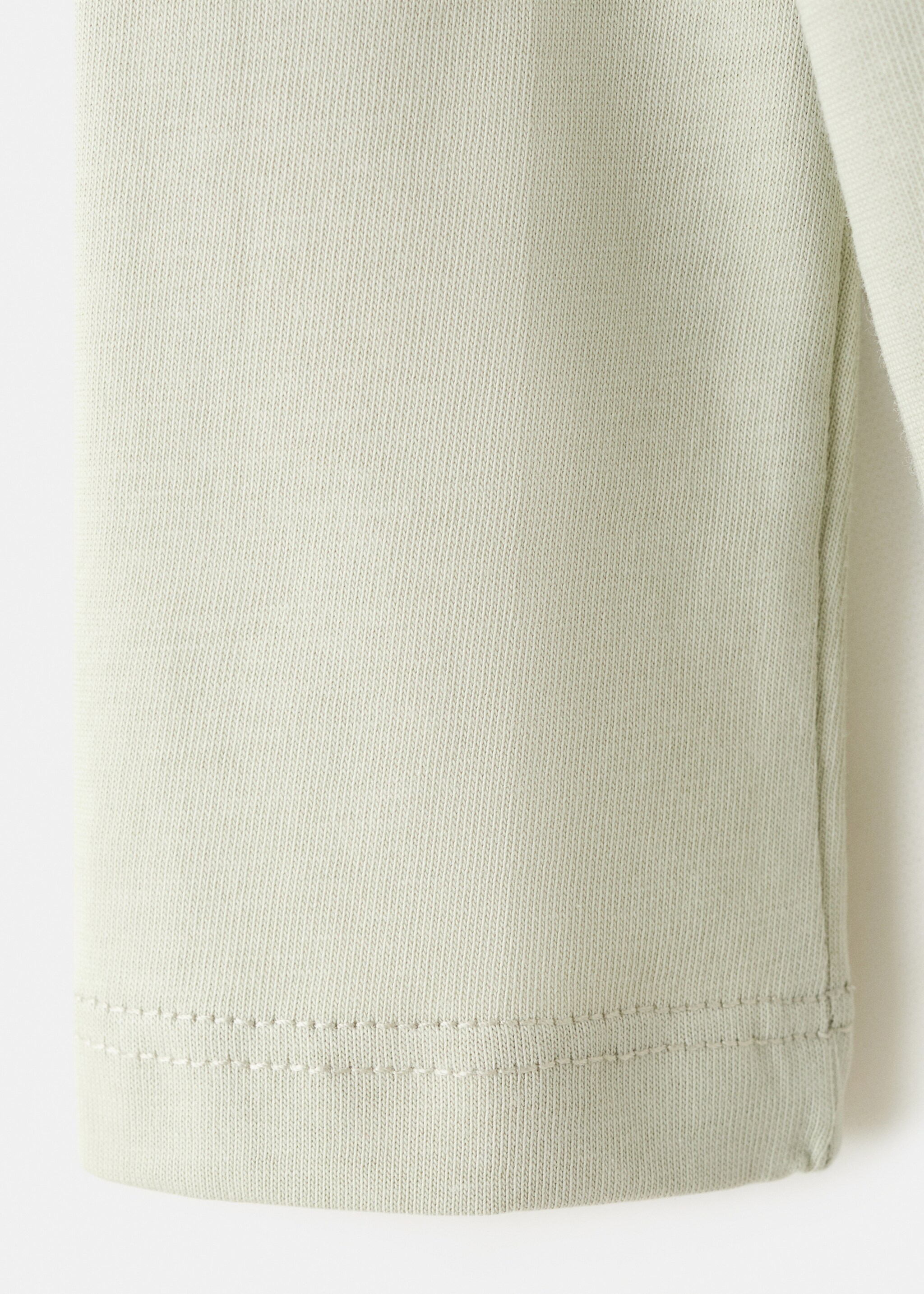 100% cotton printed t-shirt - Details of the article 0, Green. Ref: 27024412-00.