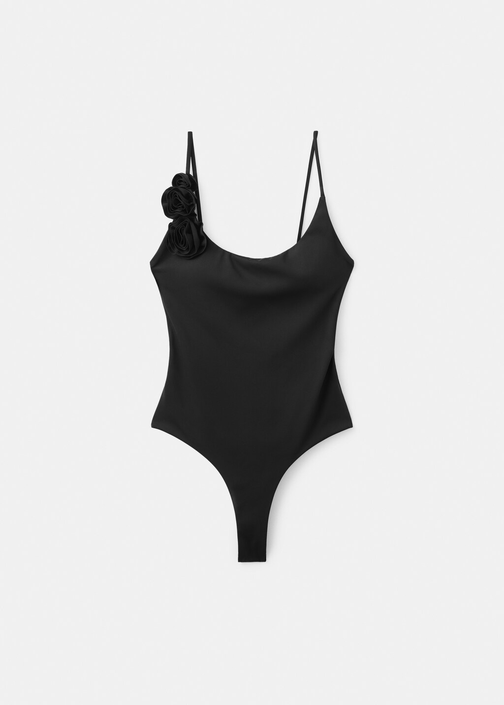 Floral strap swimsuit - image 5