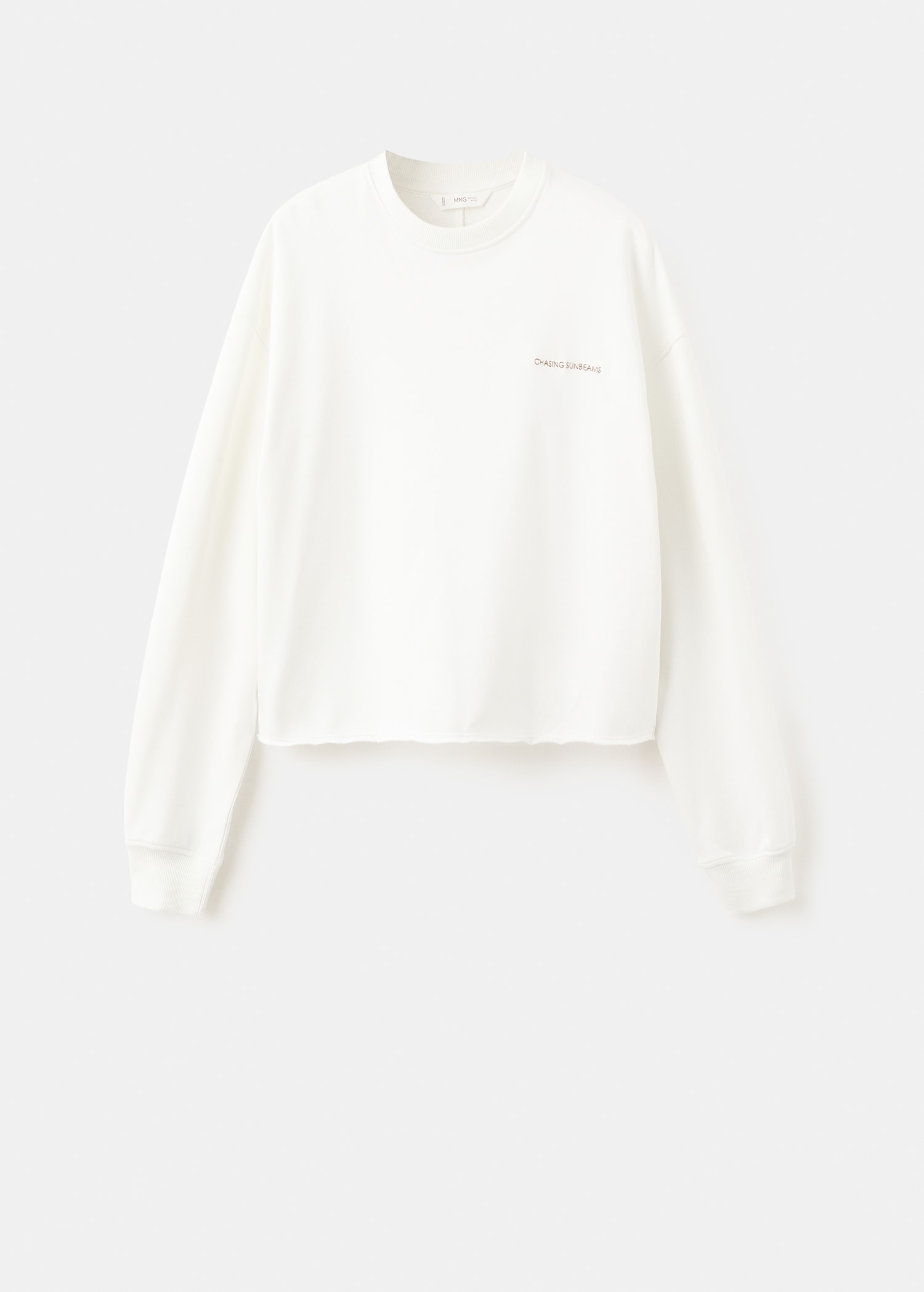 Sweat-shirt coton imprimé - Article sans modèle