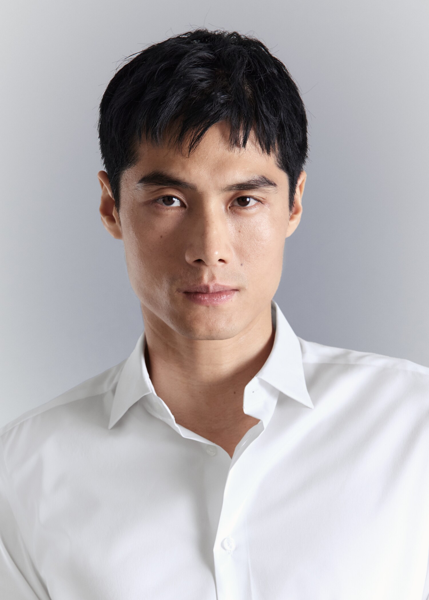 Comfort stretch non-iron shirt - Details of the article 1