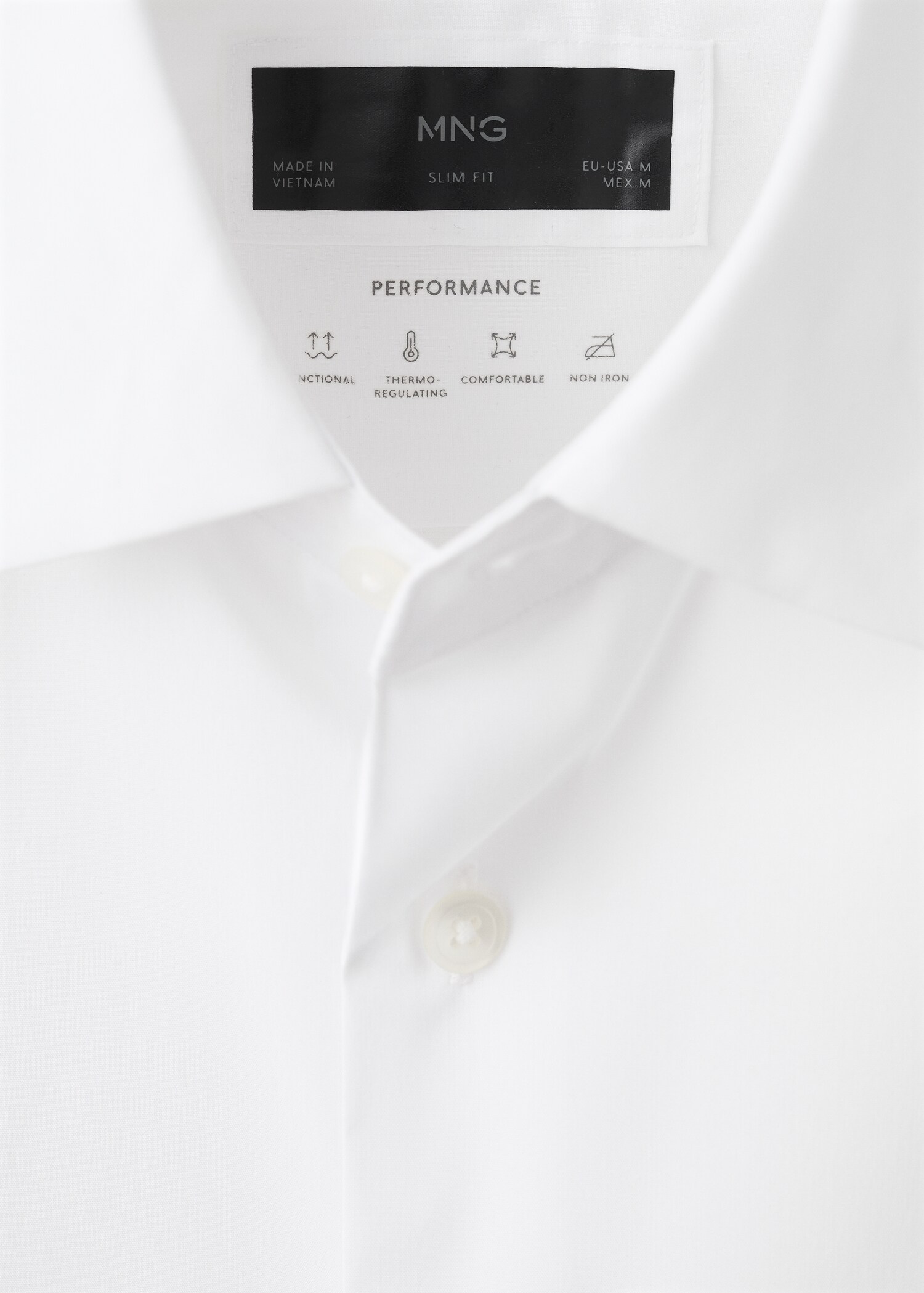 Comfort stretch non-iron shirt - Details of the article 8