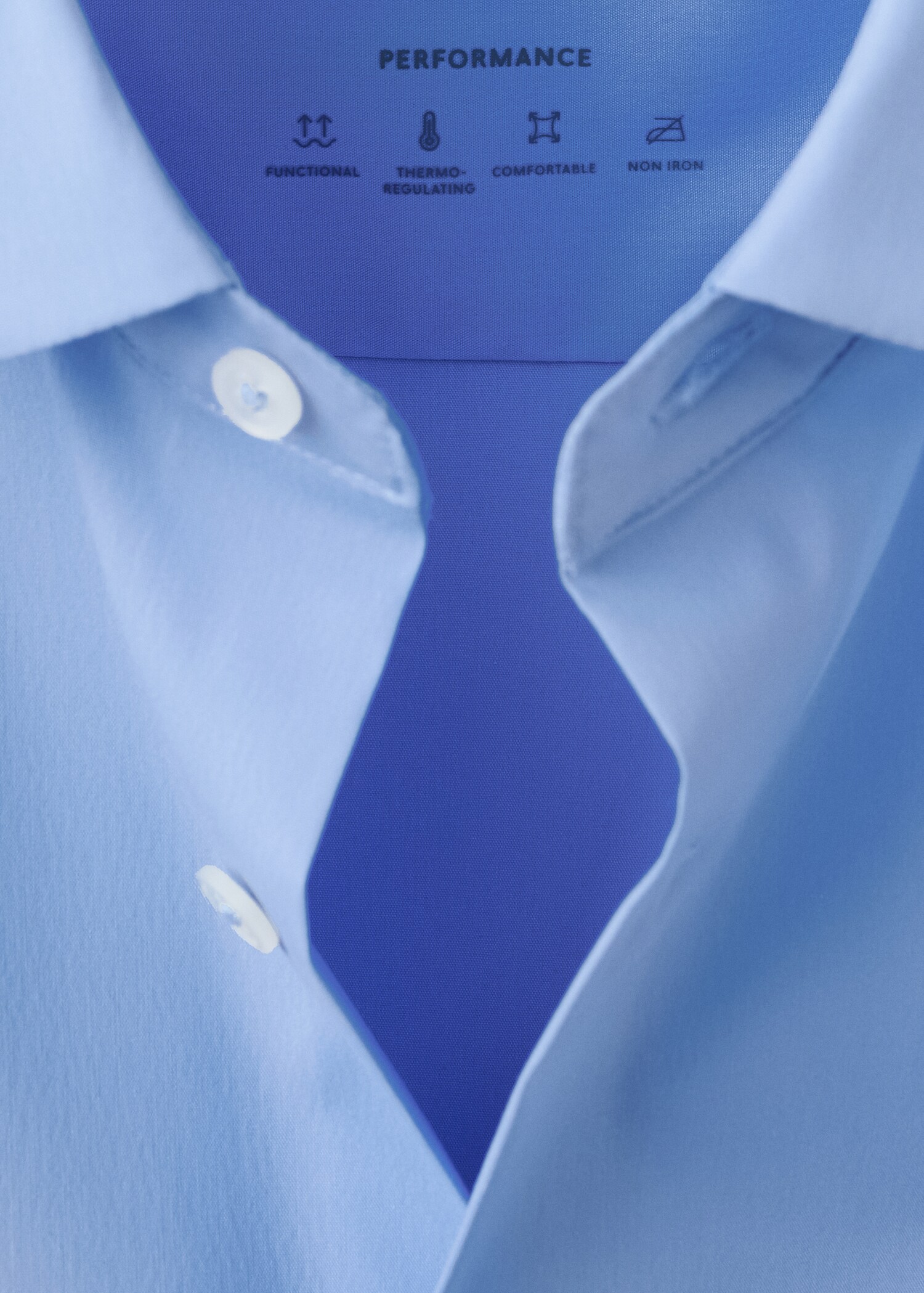 Comfort stretch non-iron shirt - Details of the article 8