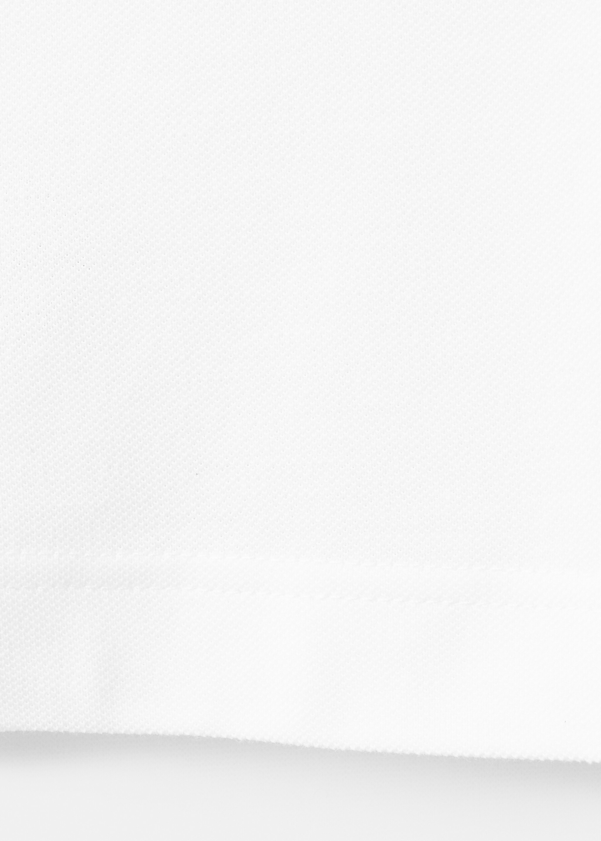 قميص بولو بقصة عادية من قطن بيكيه - تفاصيل المنتج 0, أبيض. Ref: 27024427-00.