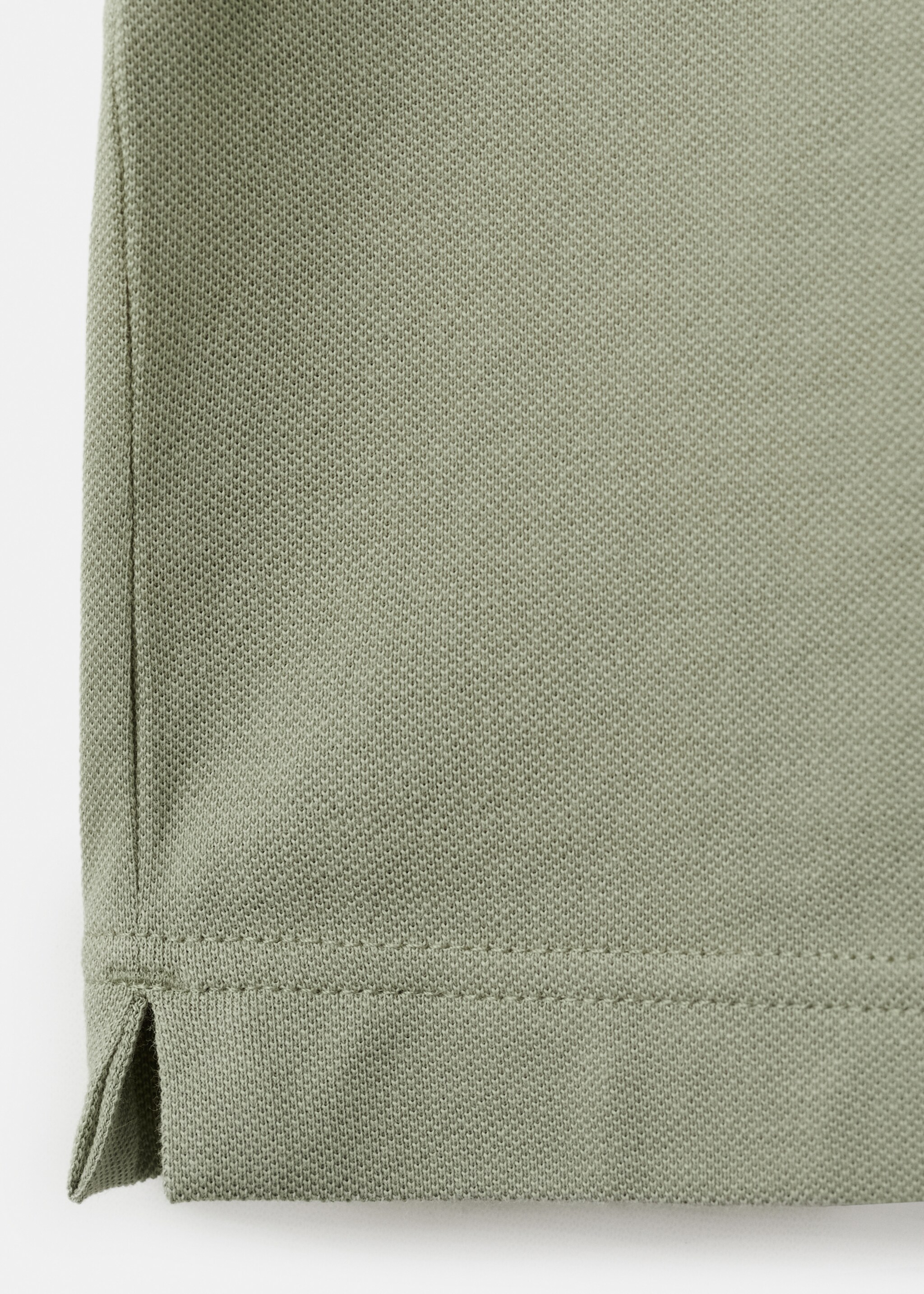 Polo regular fit algodón piqué - Detalle del artículo 0, Verde menta. Ref: 27024427-00.