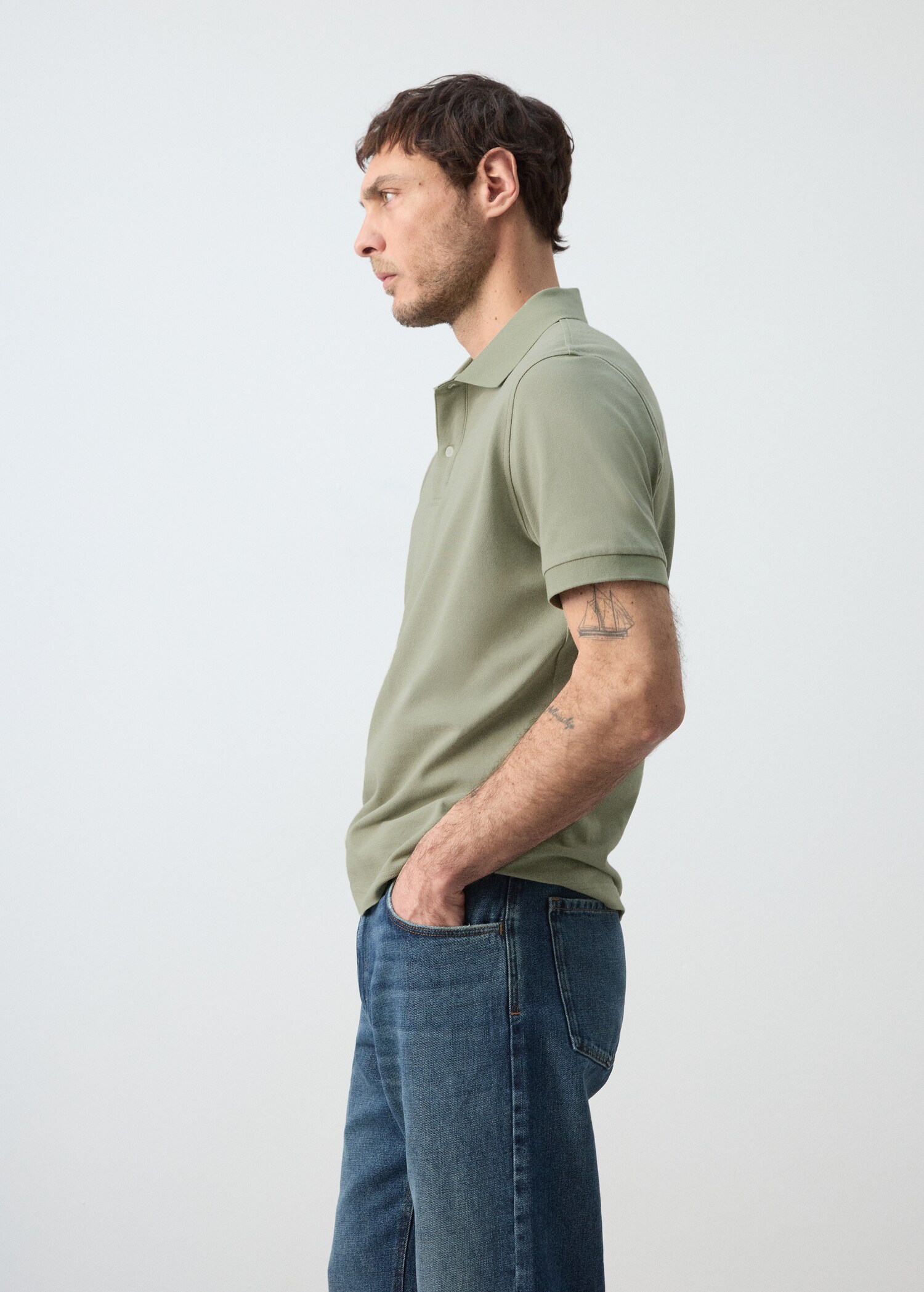 Polo regular-fit piqué coton - Détail de l'article 6