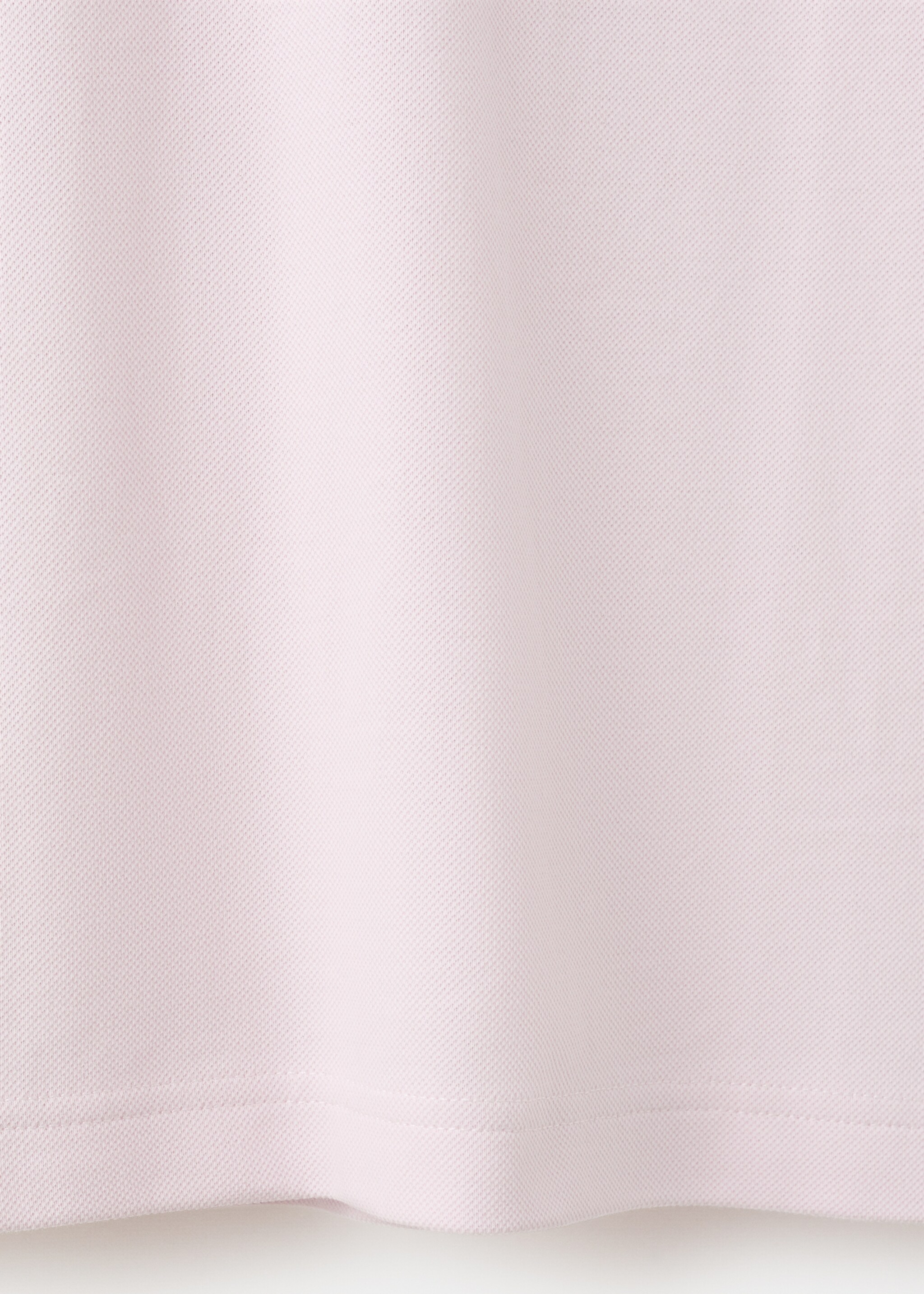 قميص بولو بقصة عادية من قطن بيكيه - تفاصيل المنتج 0, وردي خفيف. Ref: 27024427-00.