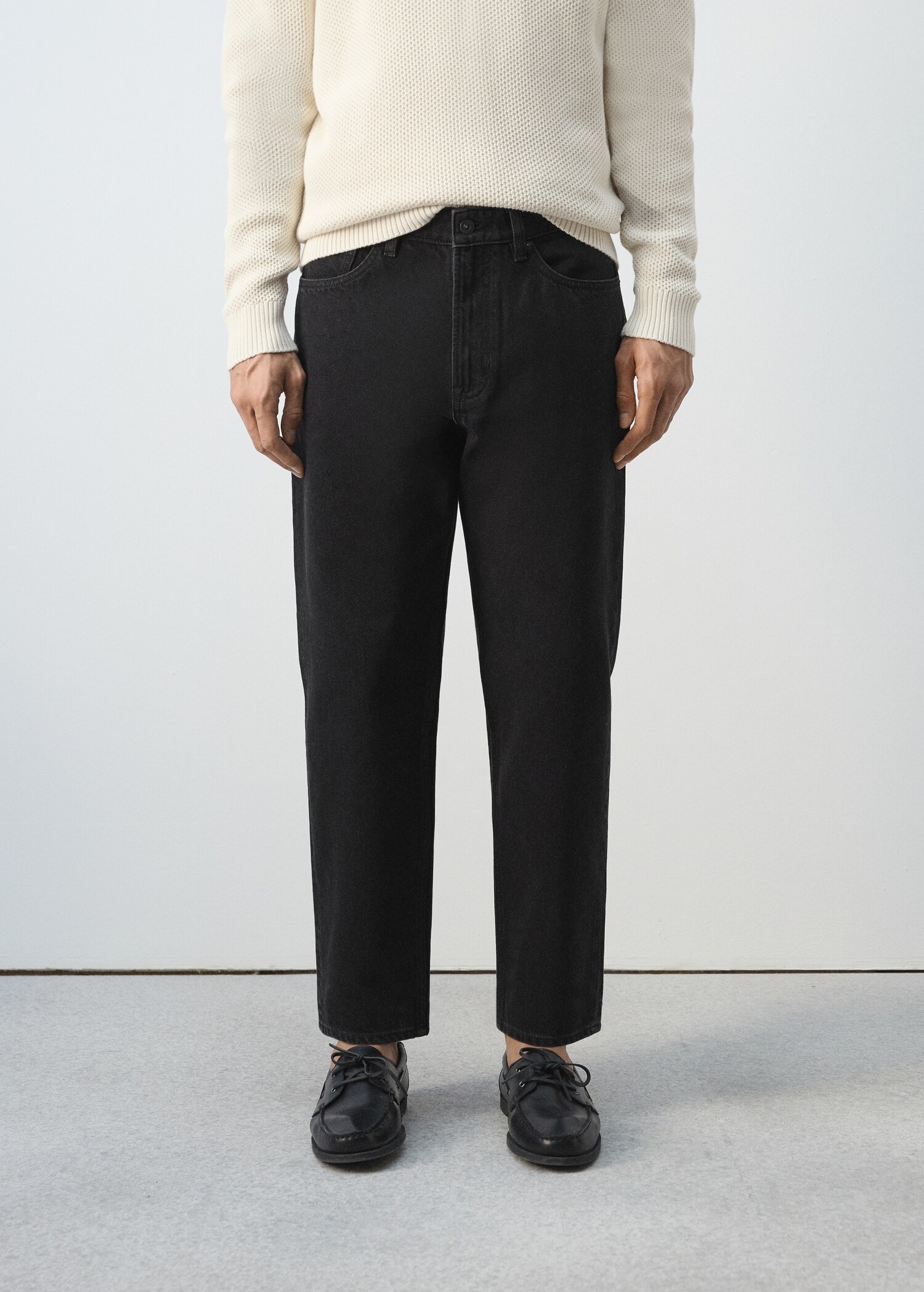 جينز سامي بقصة كروبد كروت فيت - رؤية وسط