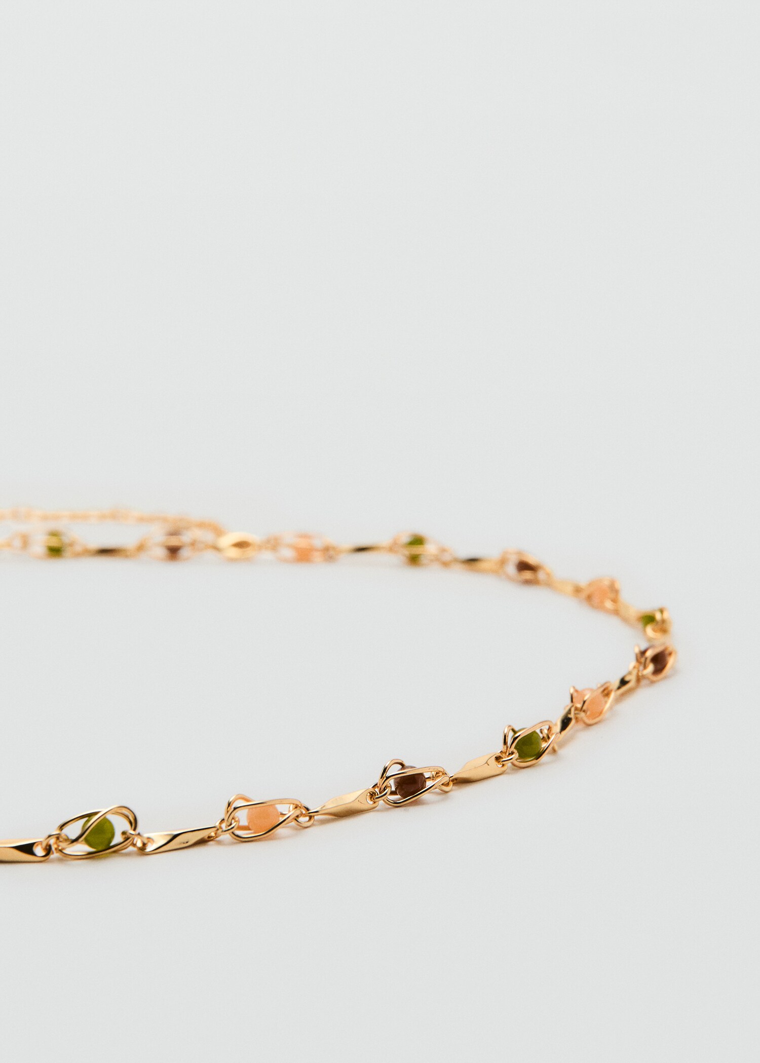 Kettingceintuur met kralen - Middenvlak