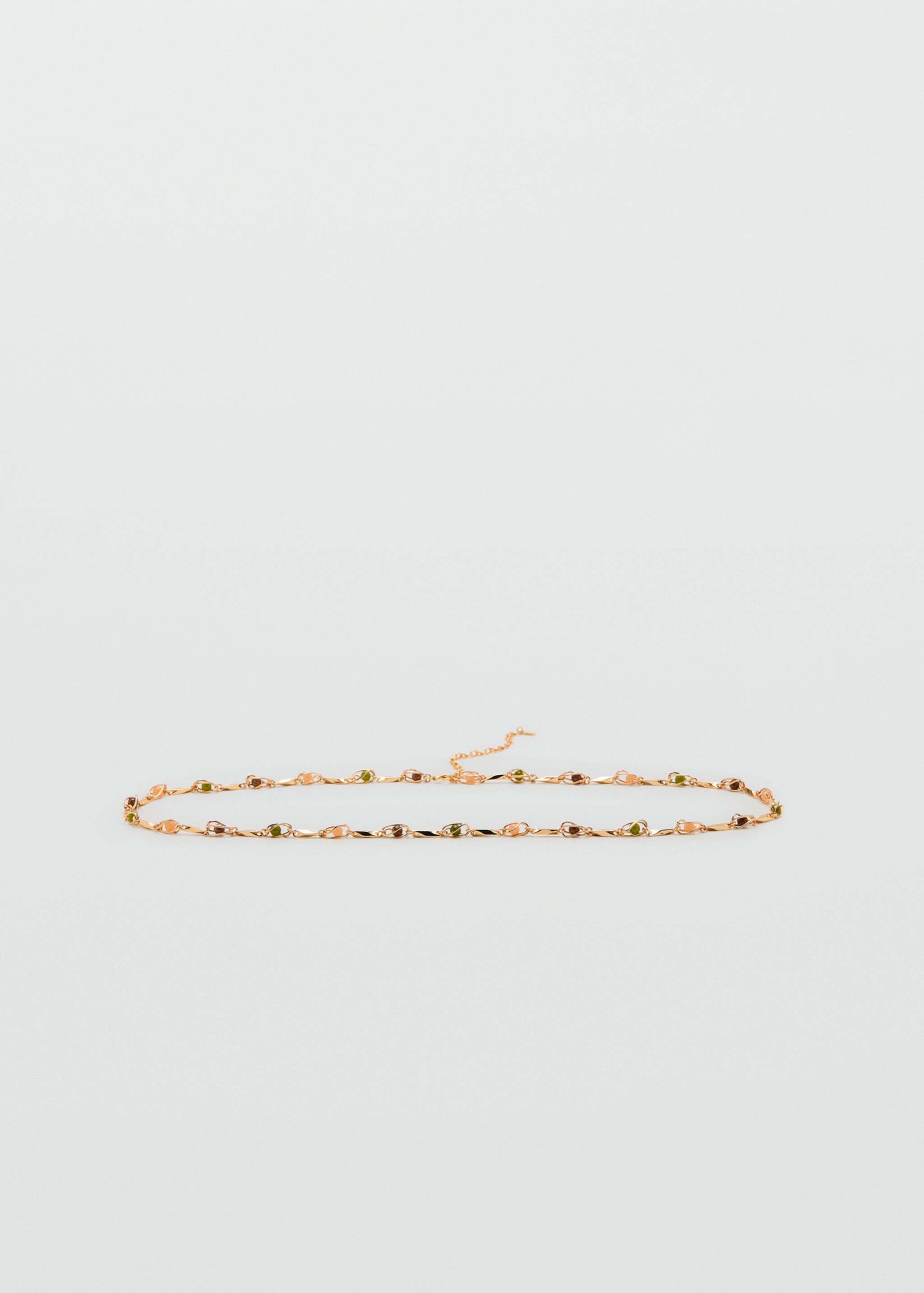 Kettingceintuur met kralen - Artikel zonder model, Goud. Ref: 27024436-00.