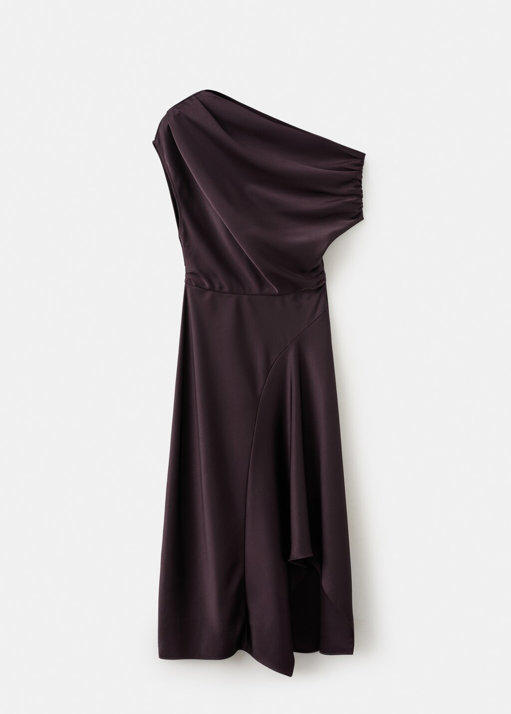 Asymmetrical flared dress - image 2