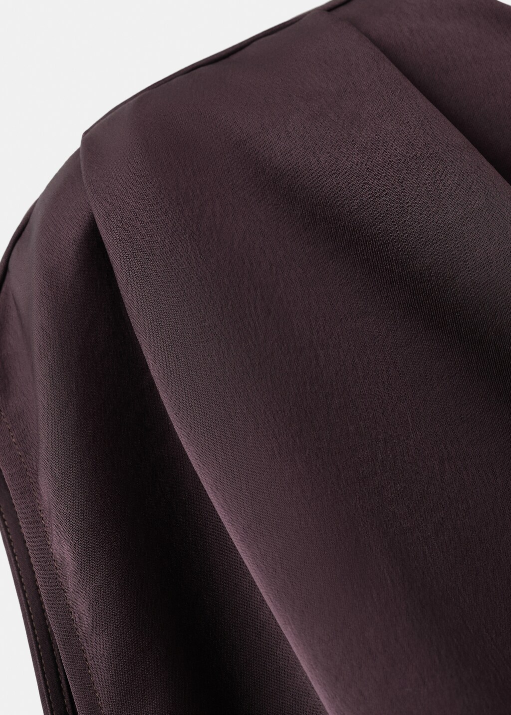 Asymmetrical flared dress - image 5