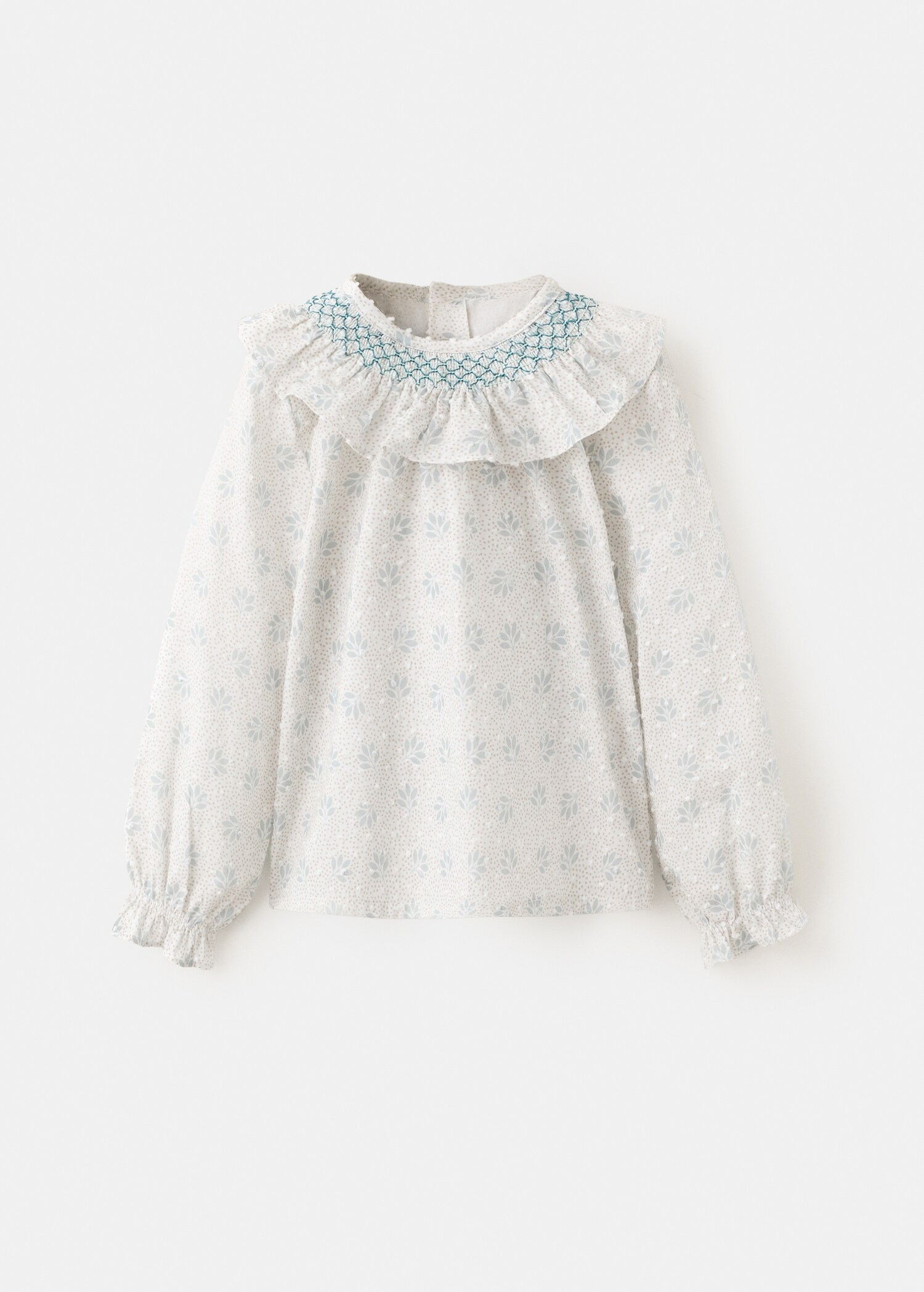 Floral blouse with frill detail - Article without model