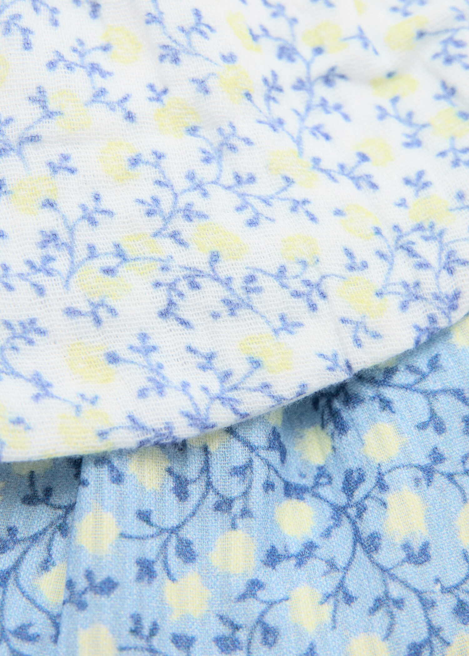 Pack of 2 cotton bibs - Medium plane