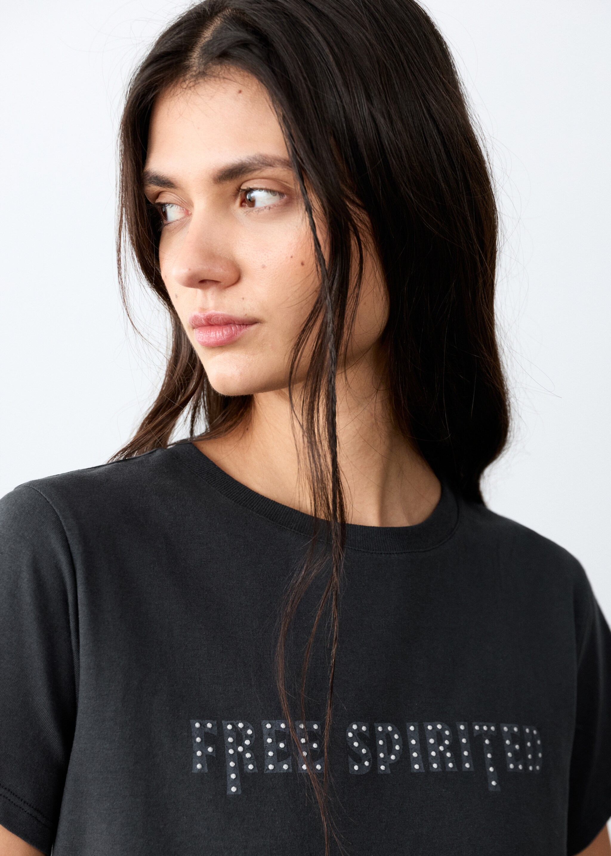 تي شيرت مطبوع من القطن - تفاصيل المنتج 1, أزرق غامق. Ref: 27024446-00.