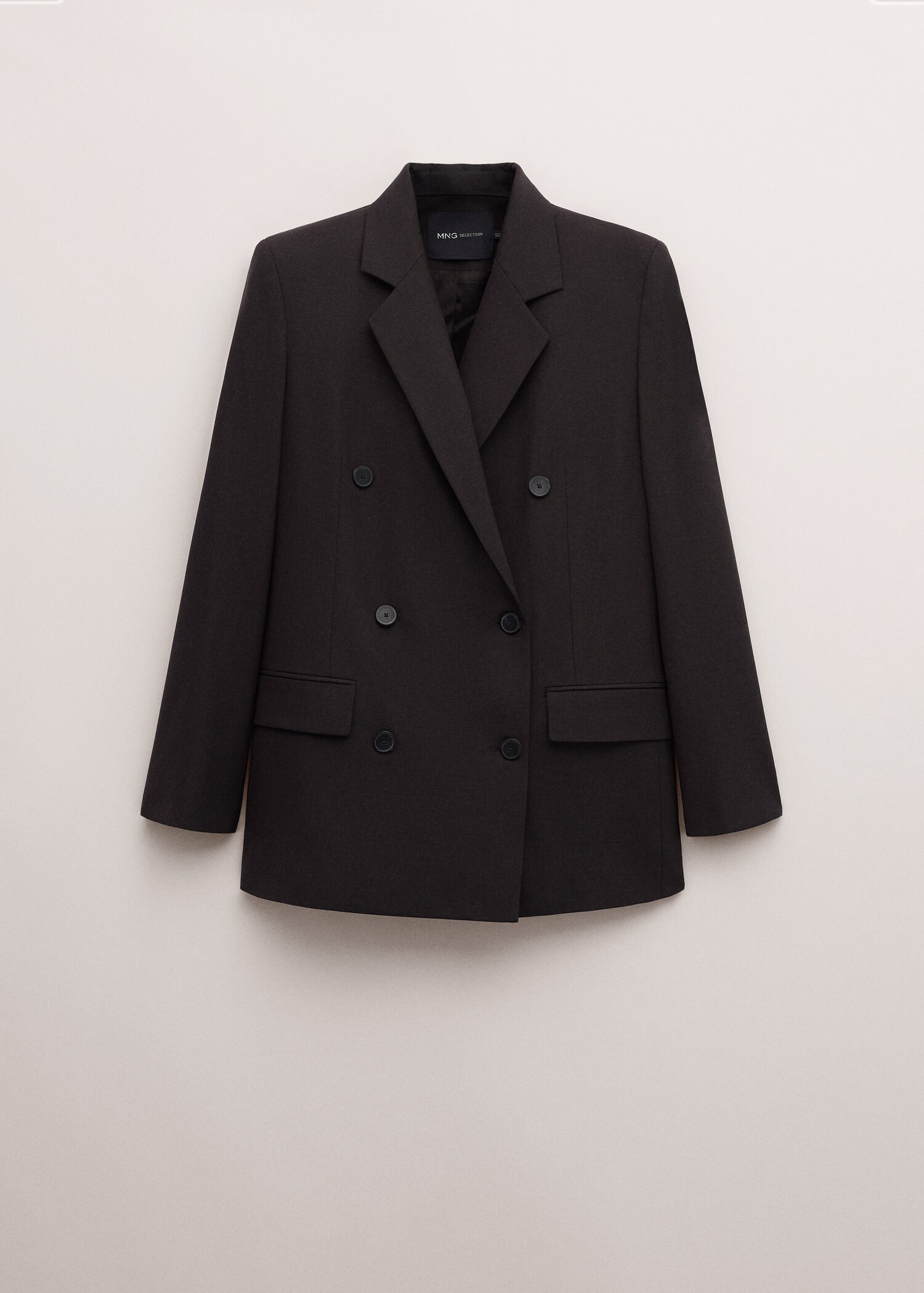 Blazer costume droit double boutonnage - Article sans modèle