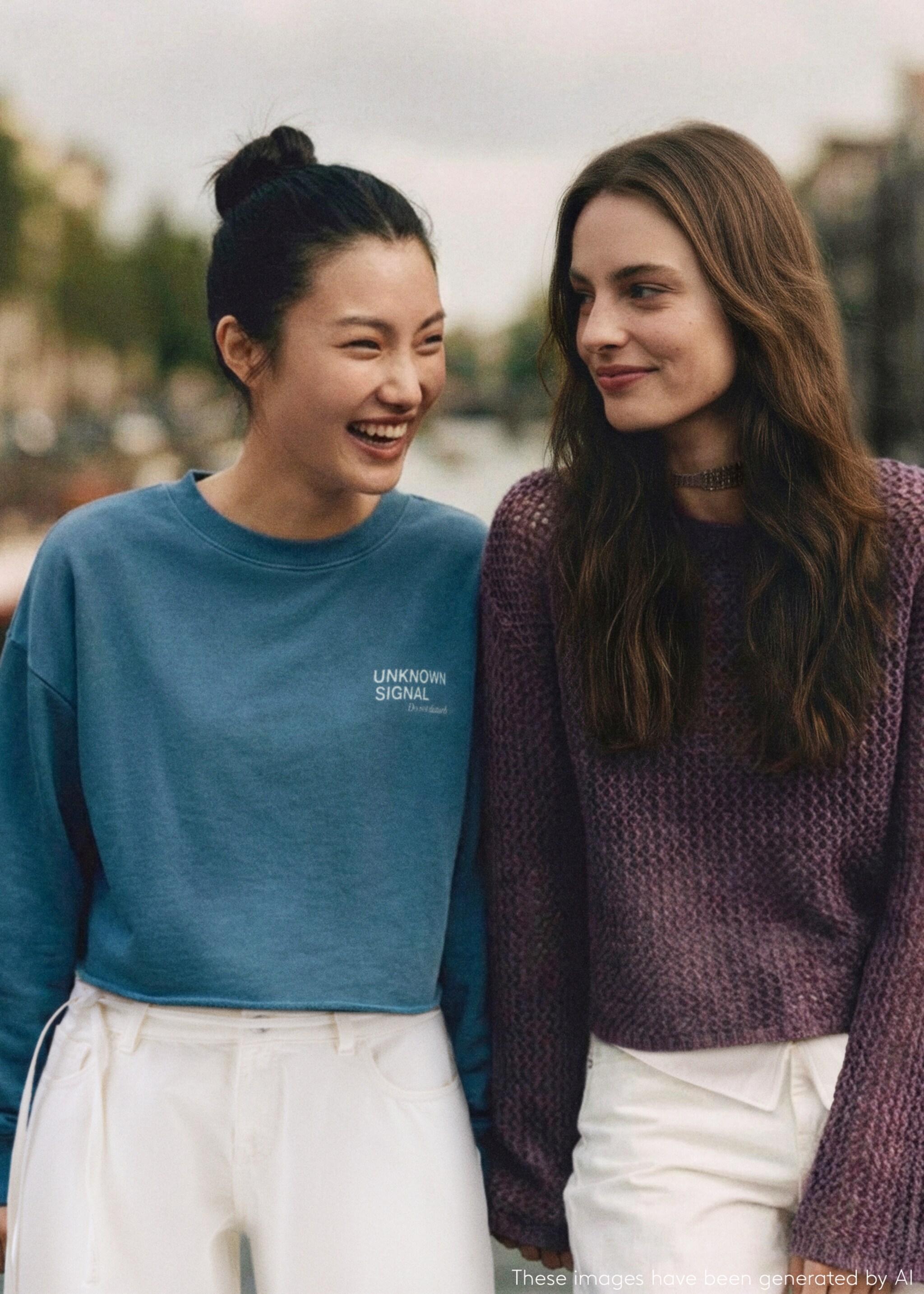 Printed cotton sweatshirt - Details of the article 5, Petrol Blue. Ref: 27024778-00.