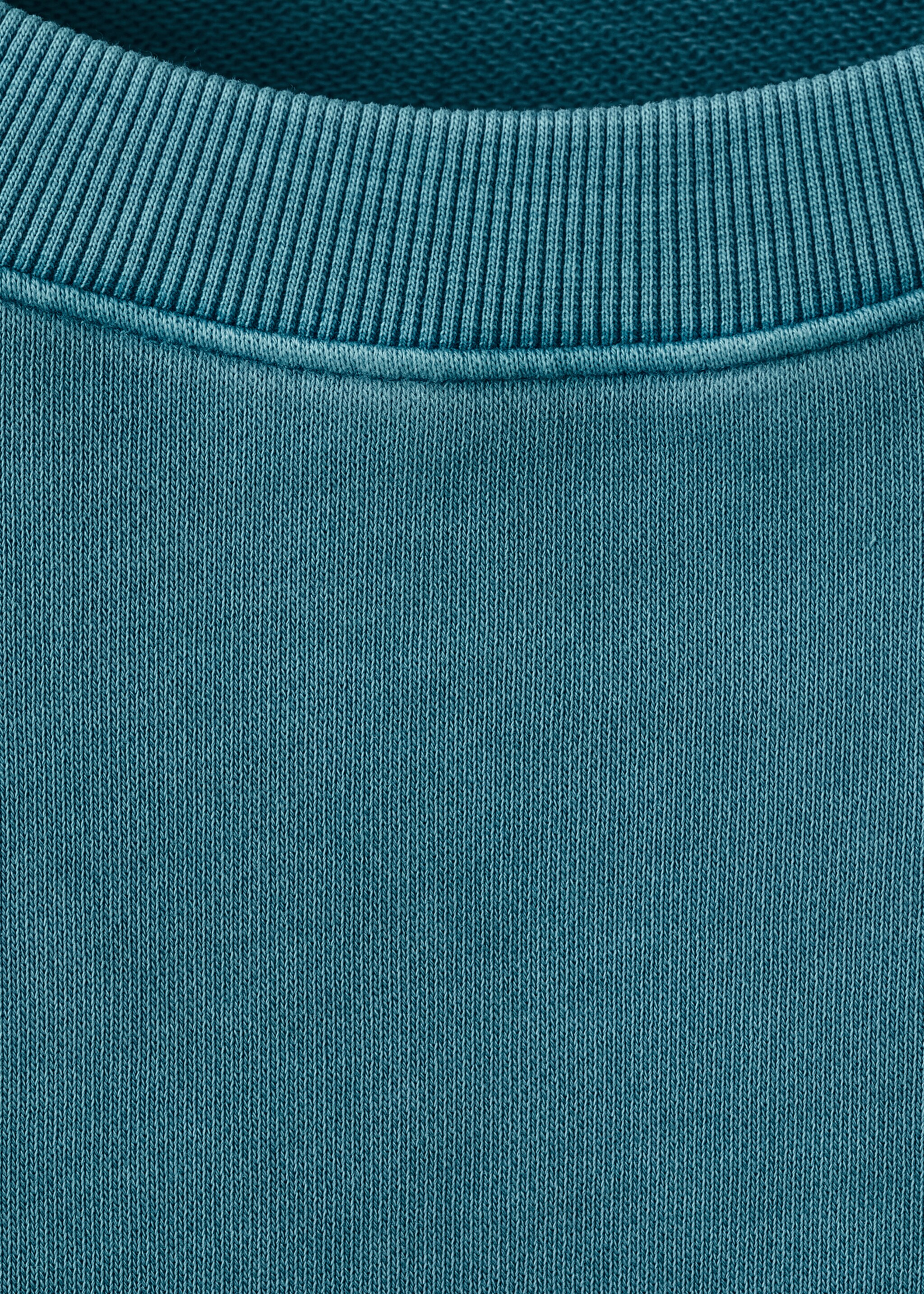 Sweatshirt vertical - Detail des Artikels 8, Petrolblau. Ref: 27024778-00.