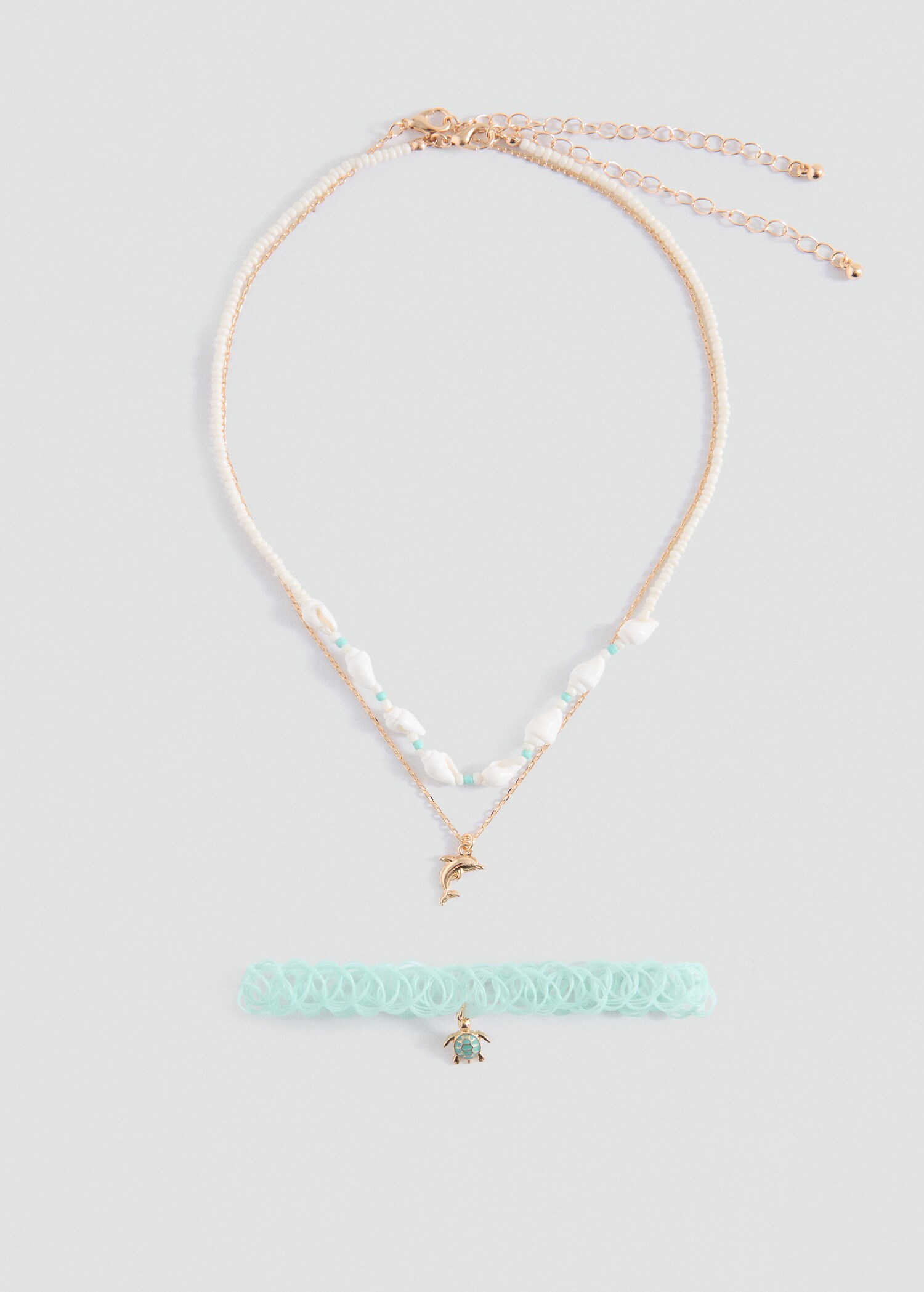 علبة قلادات مجمعة - منتج دون نموذج