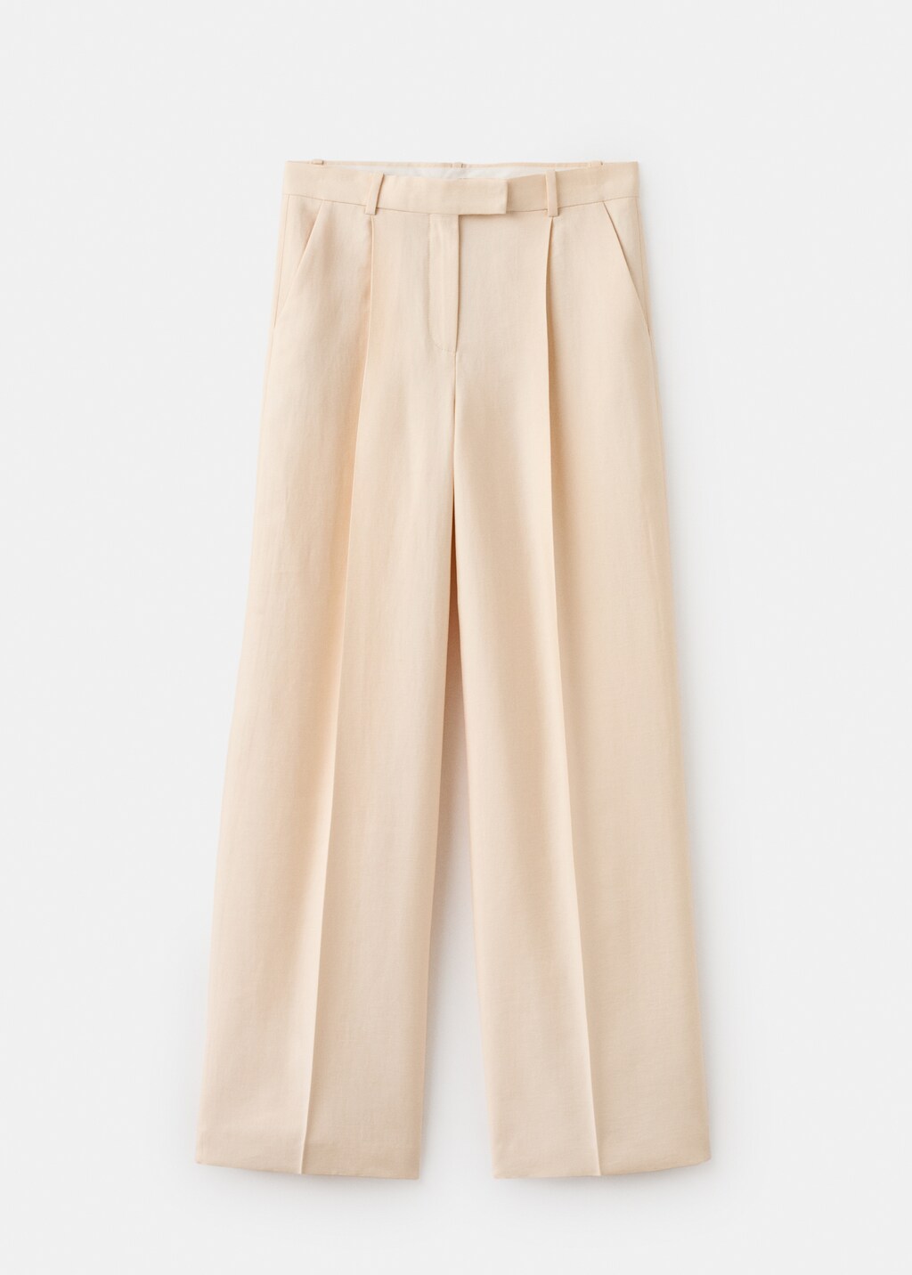 Low-rise lyocell trousers - image 2