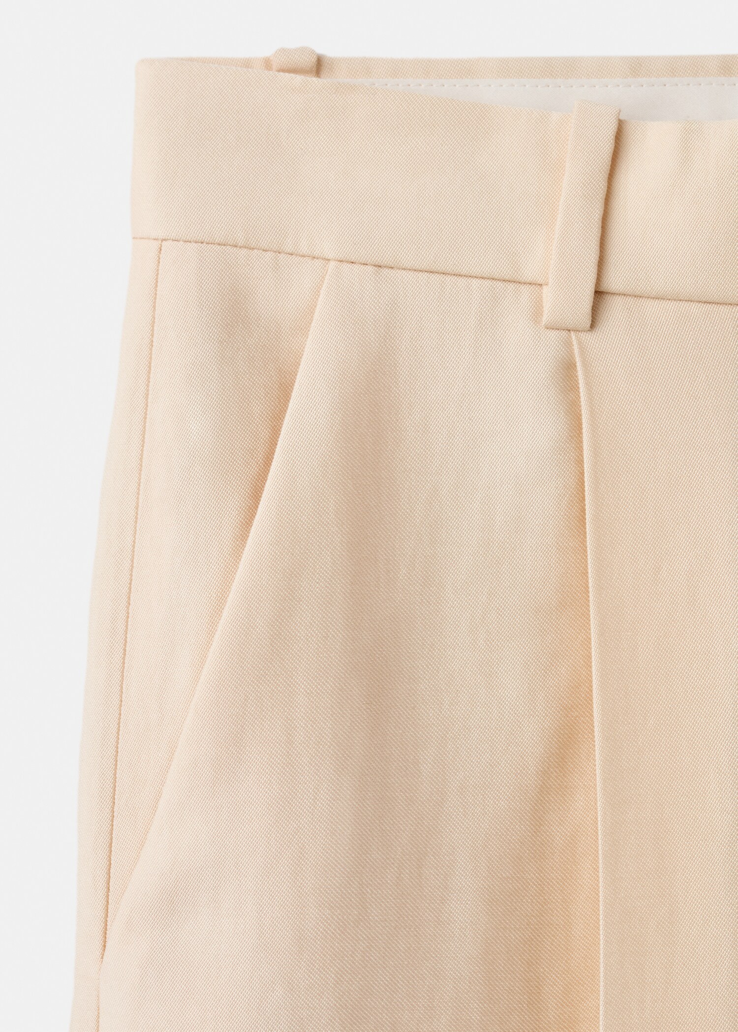 Low-rise lyocell trousers - Details of the article 8