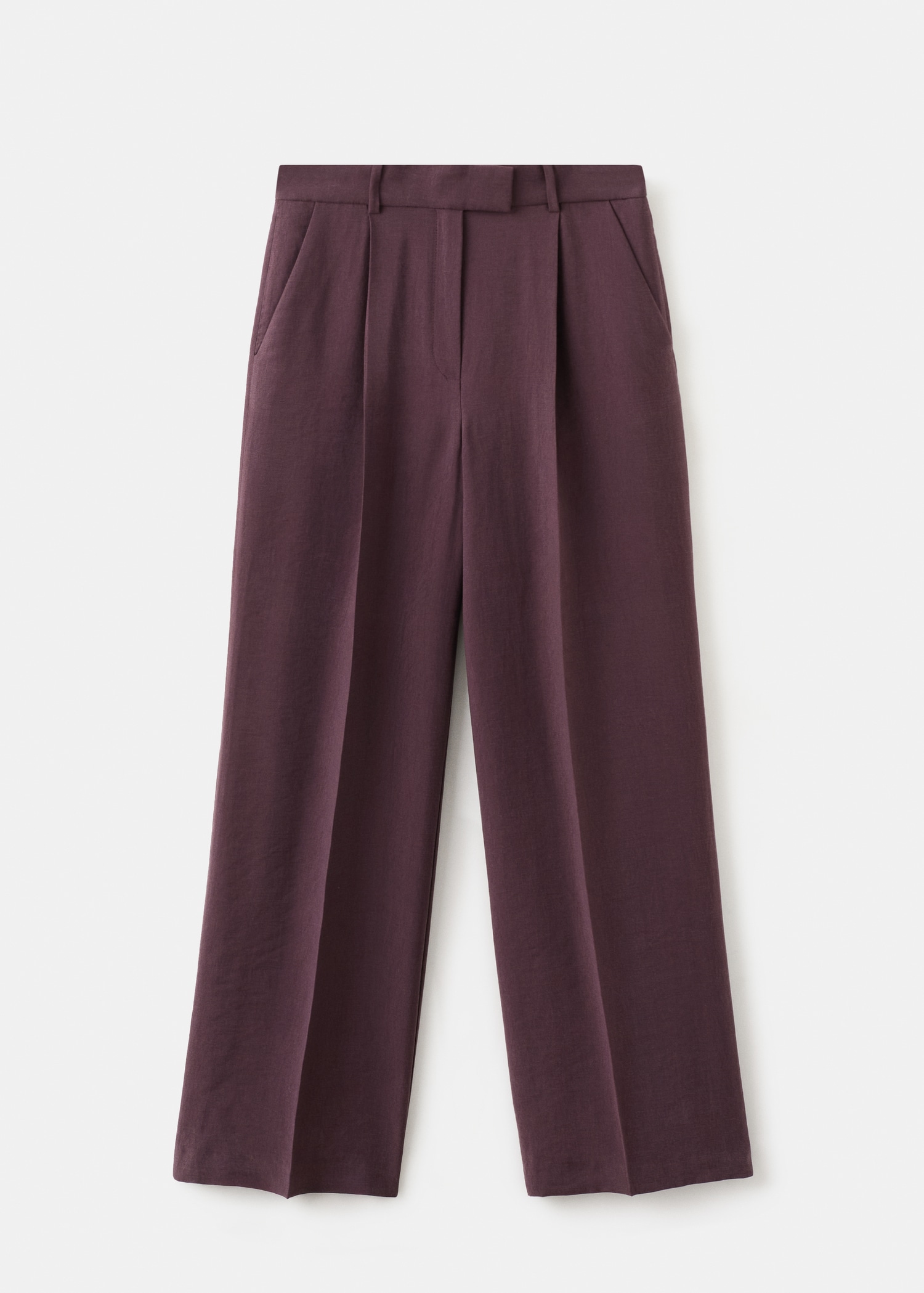 Low-rise lyocell trousers - Article without model