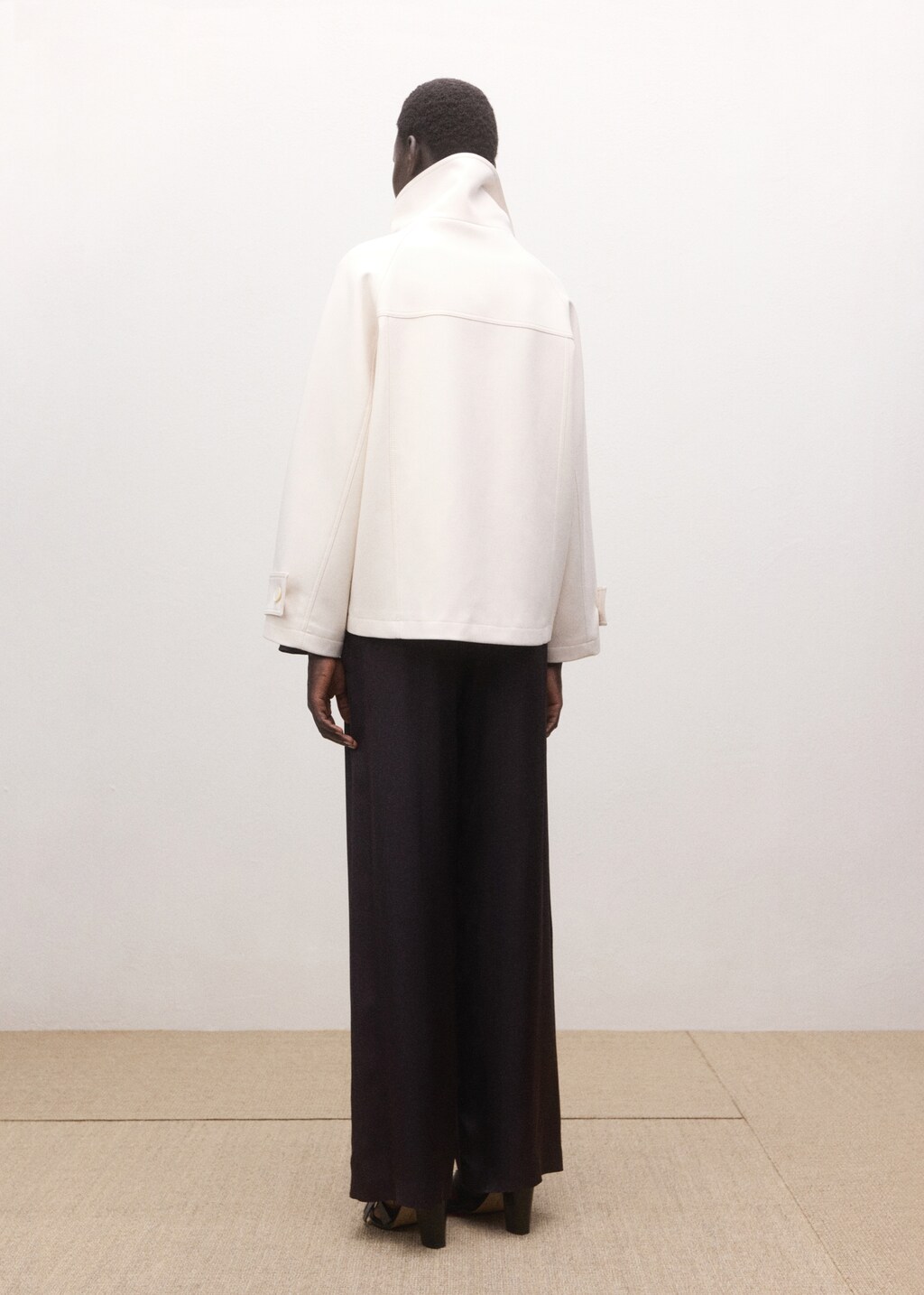 Straight-leg pants with adjustable waist - image 3