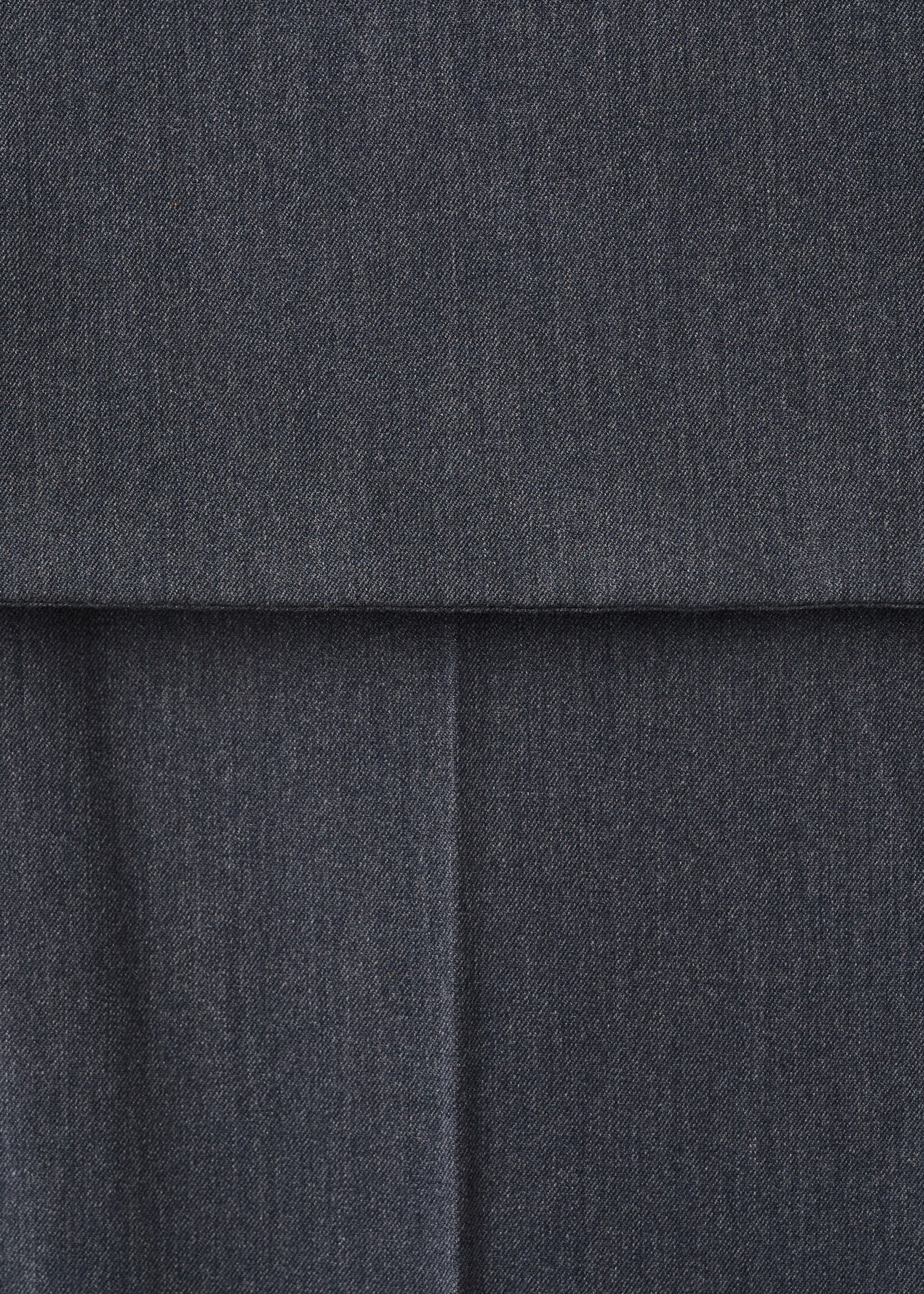 Pantalon droit à design combiné - Détail de l'article 8, Gris. Ref: 27024790-00.