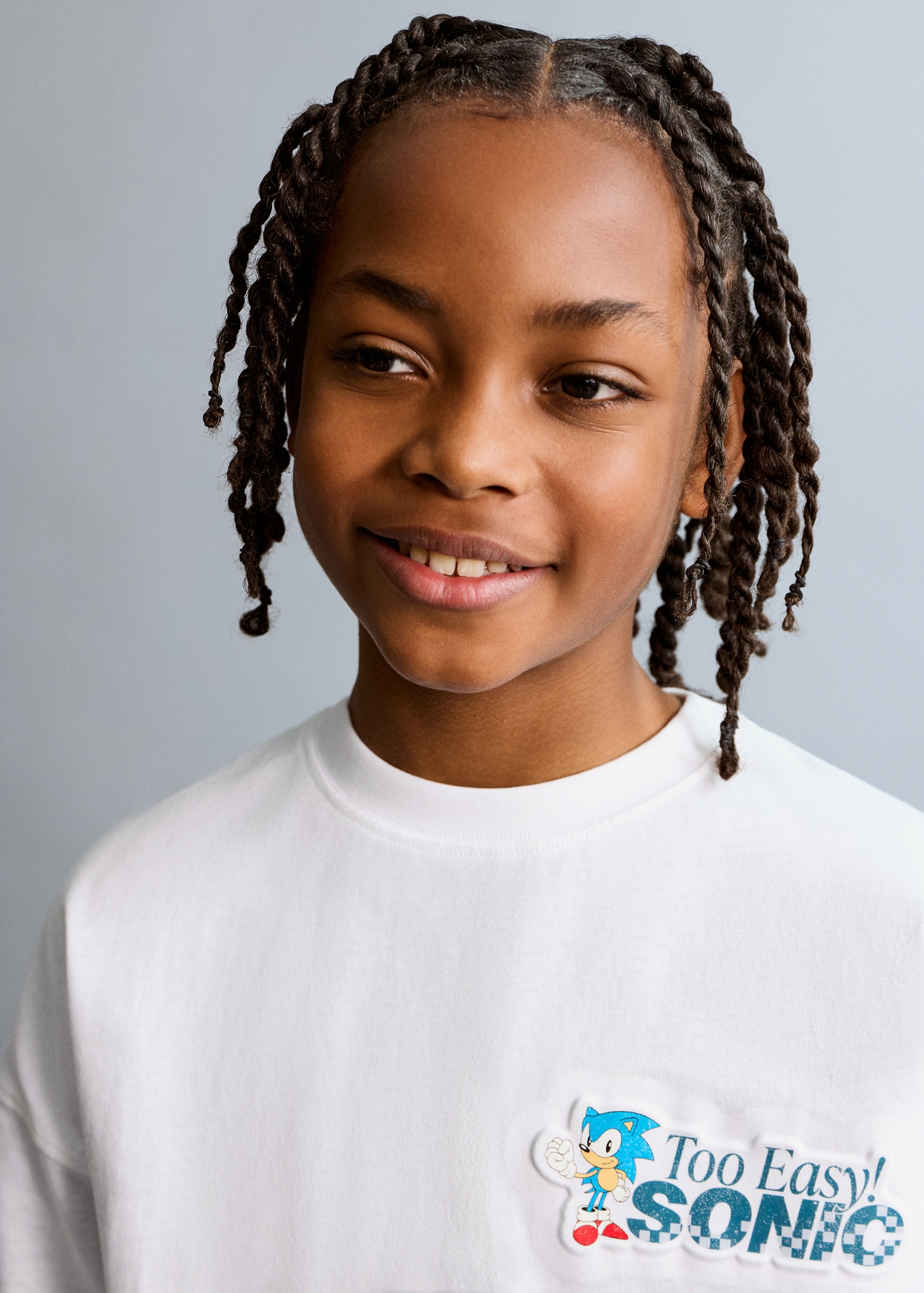 Sonic Baumwoll-T-Shirt - Detail des Artikels 1