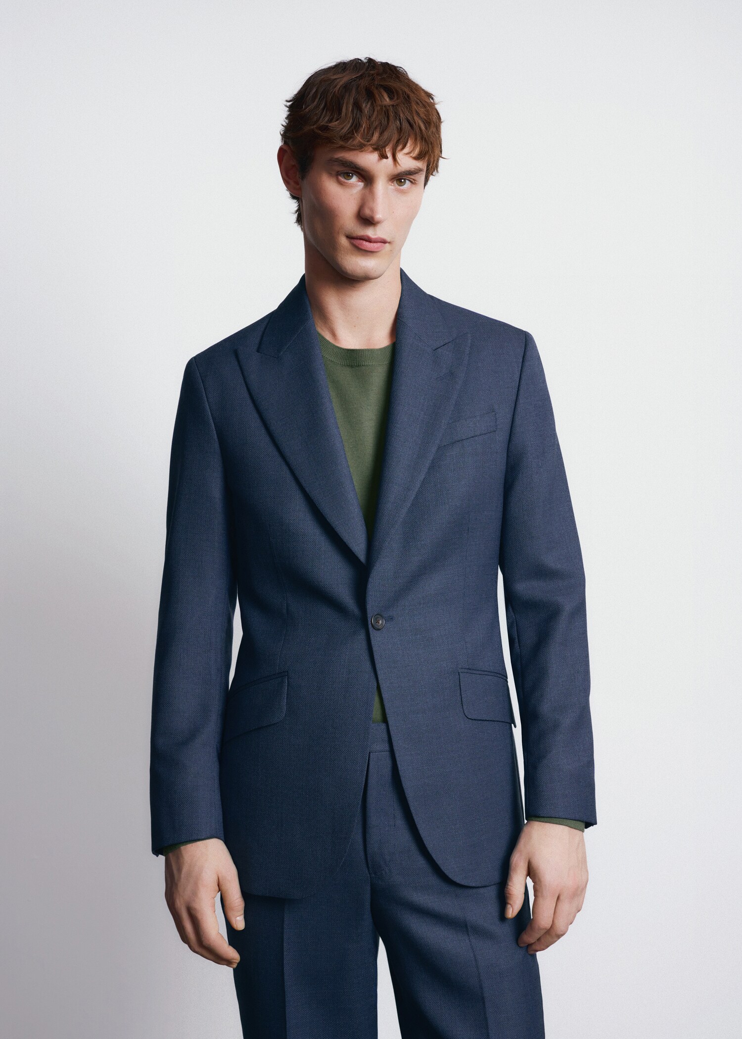 100% wool blazer Vitale Barberis Canonico® - Medium plane