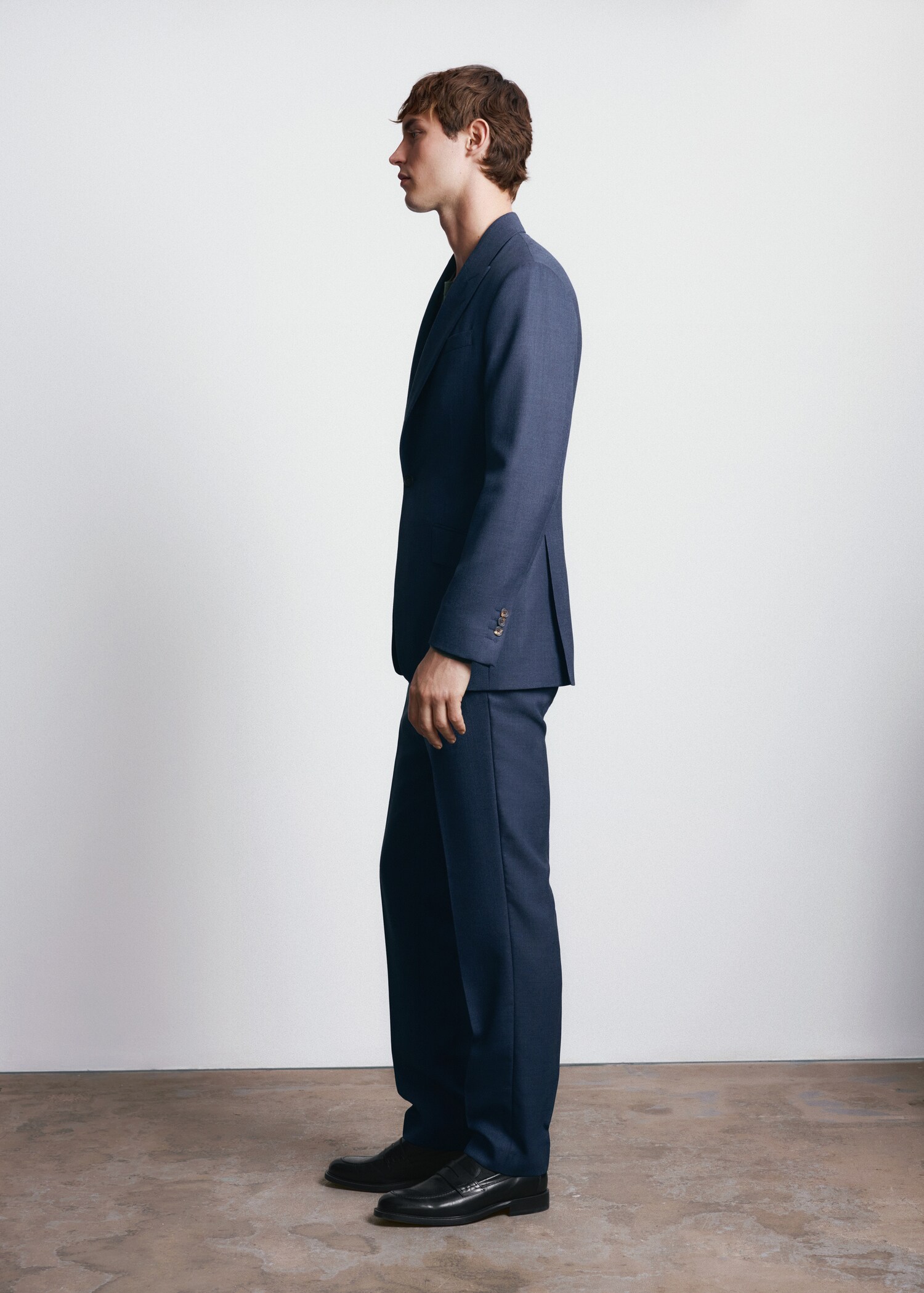 100% wool blazer Vitale Barberis Canonico® - Details of the article 2