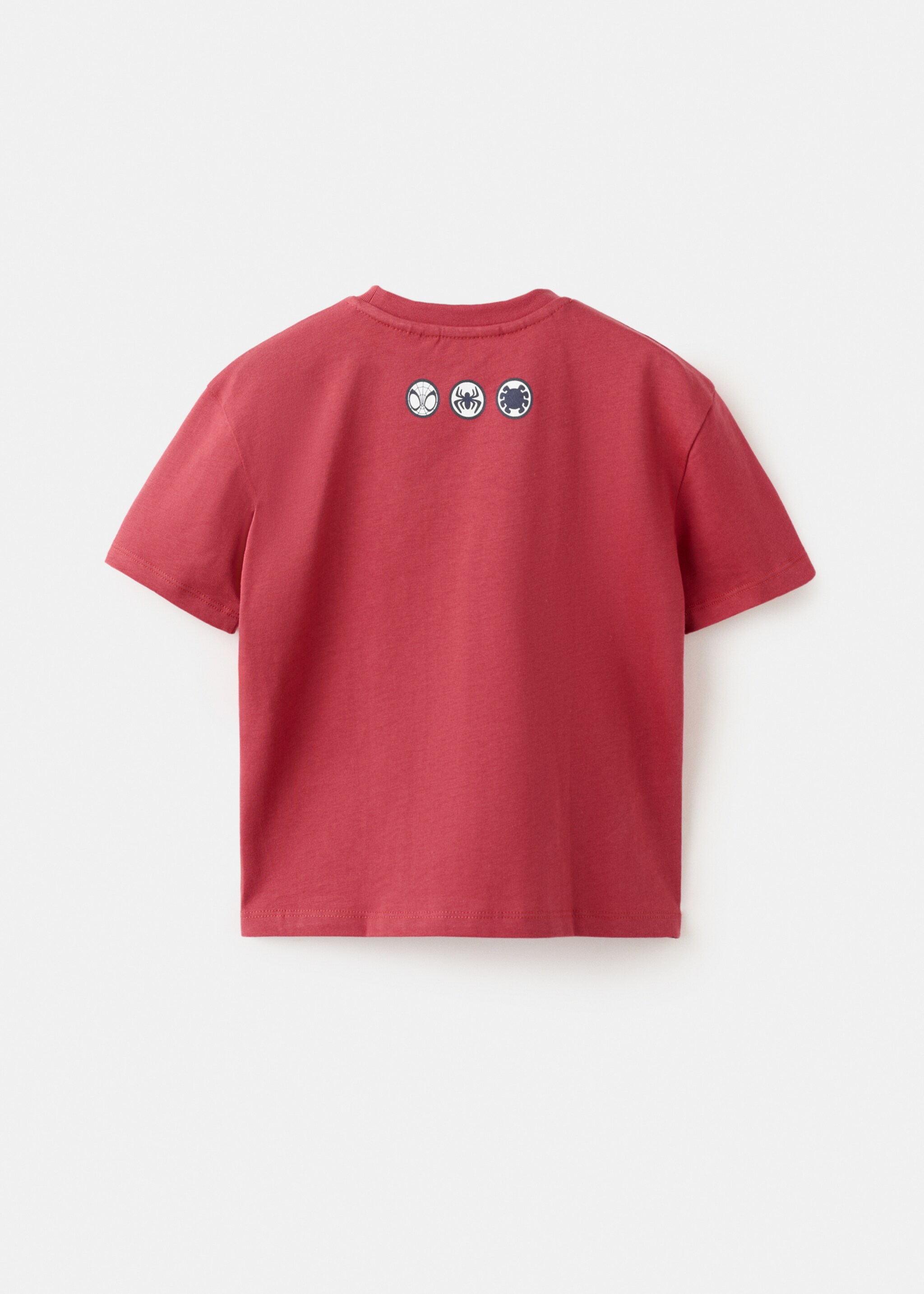 Spider-Man cotton T-shirt - Reverse of the article, Red. Ref: 27025161-00.