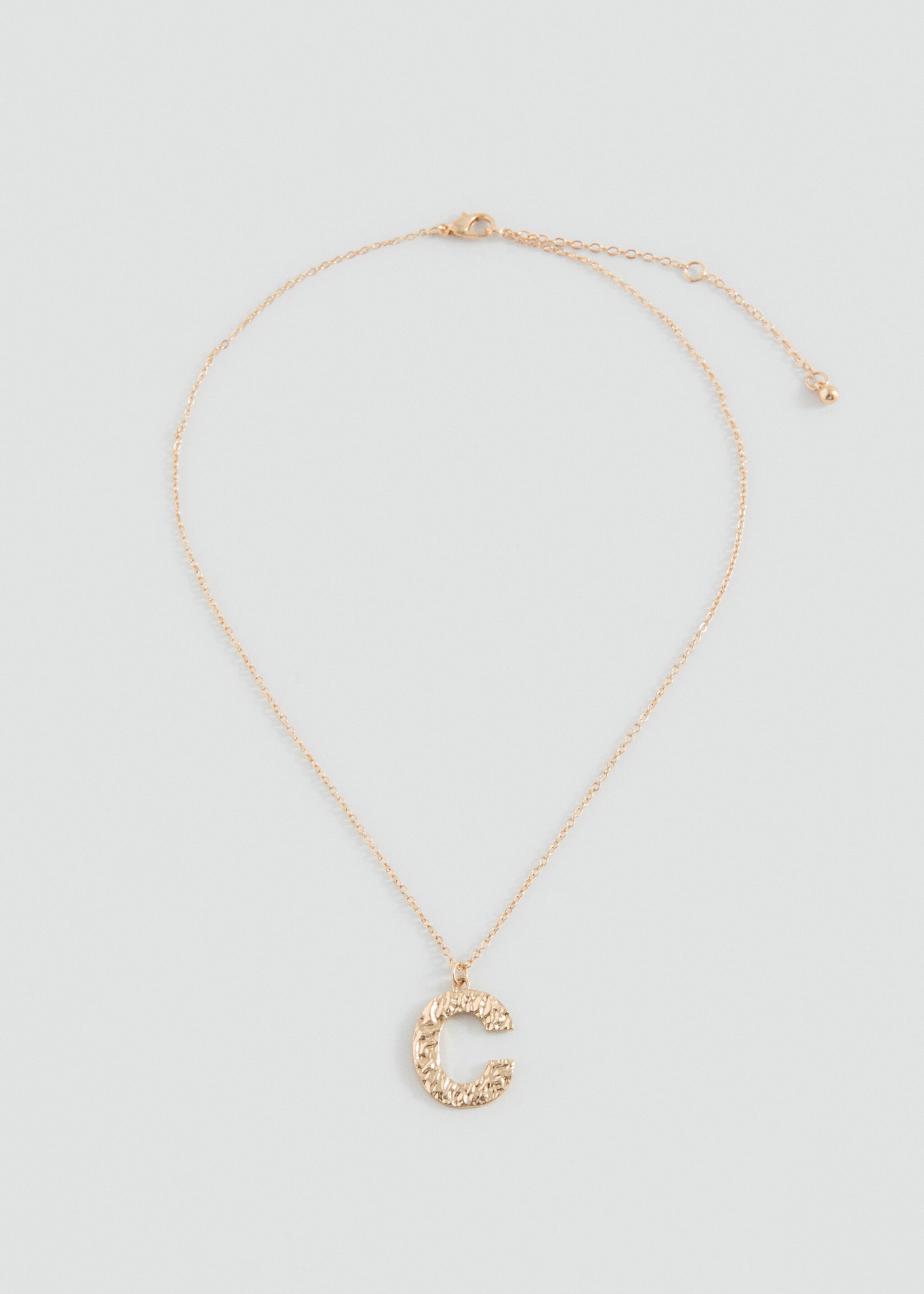 Collar colgante letra - Artículo sin modelo, Oro. Ref: 27025164-00.