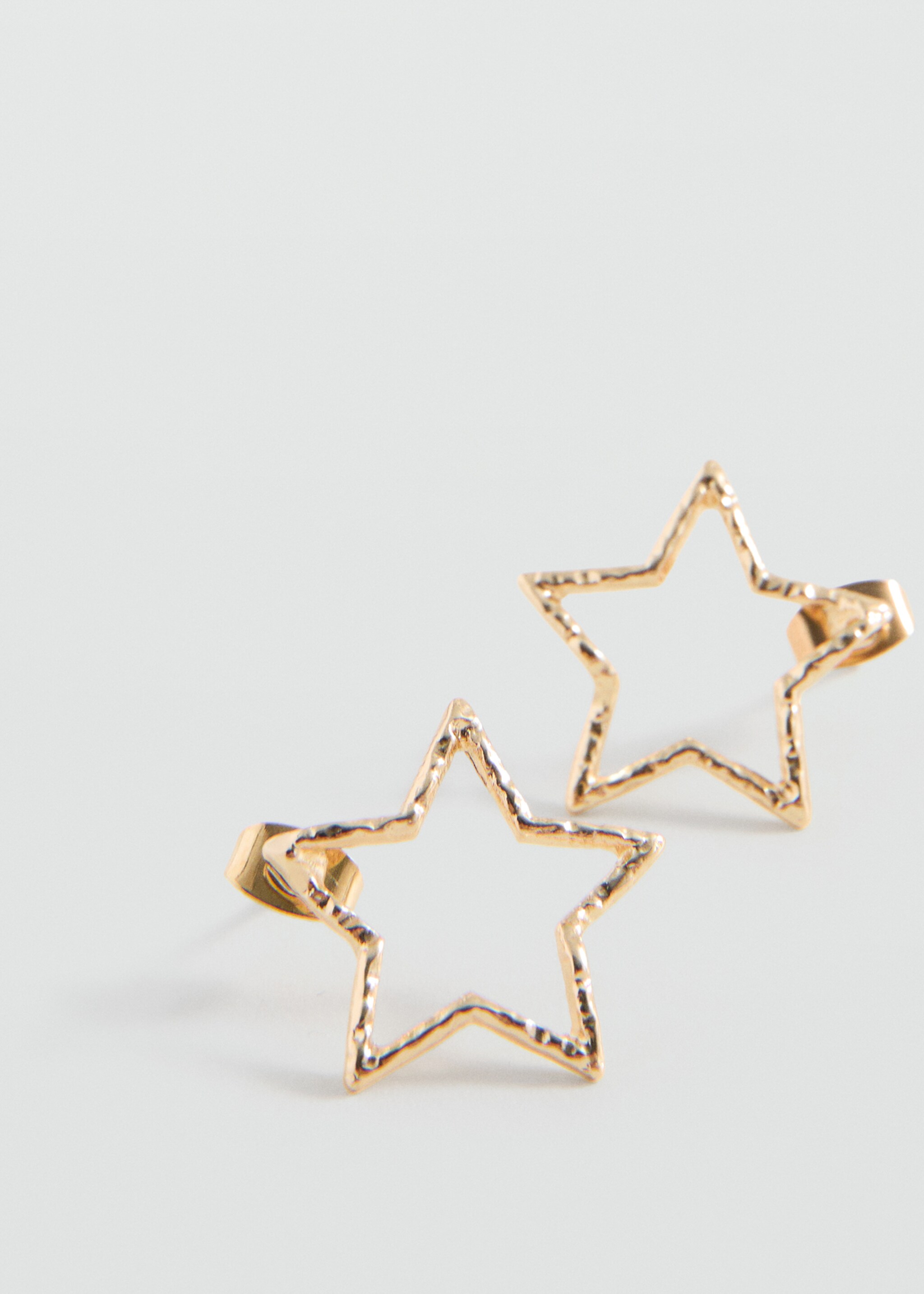 Stars earrings - Medium plane, Gold. Ref: 27025165-00.