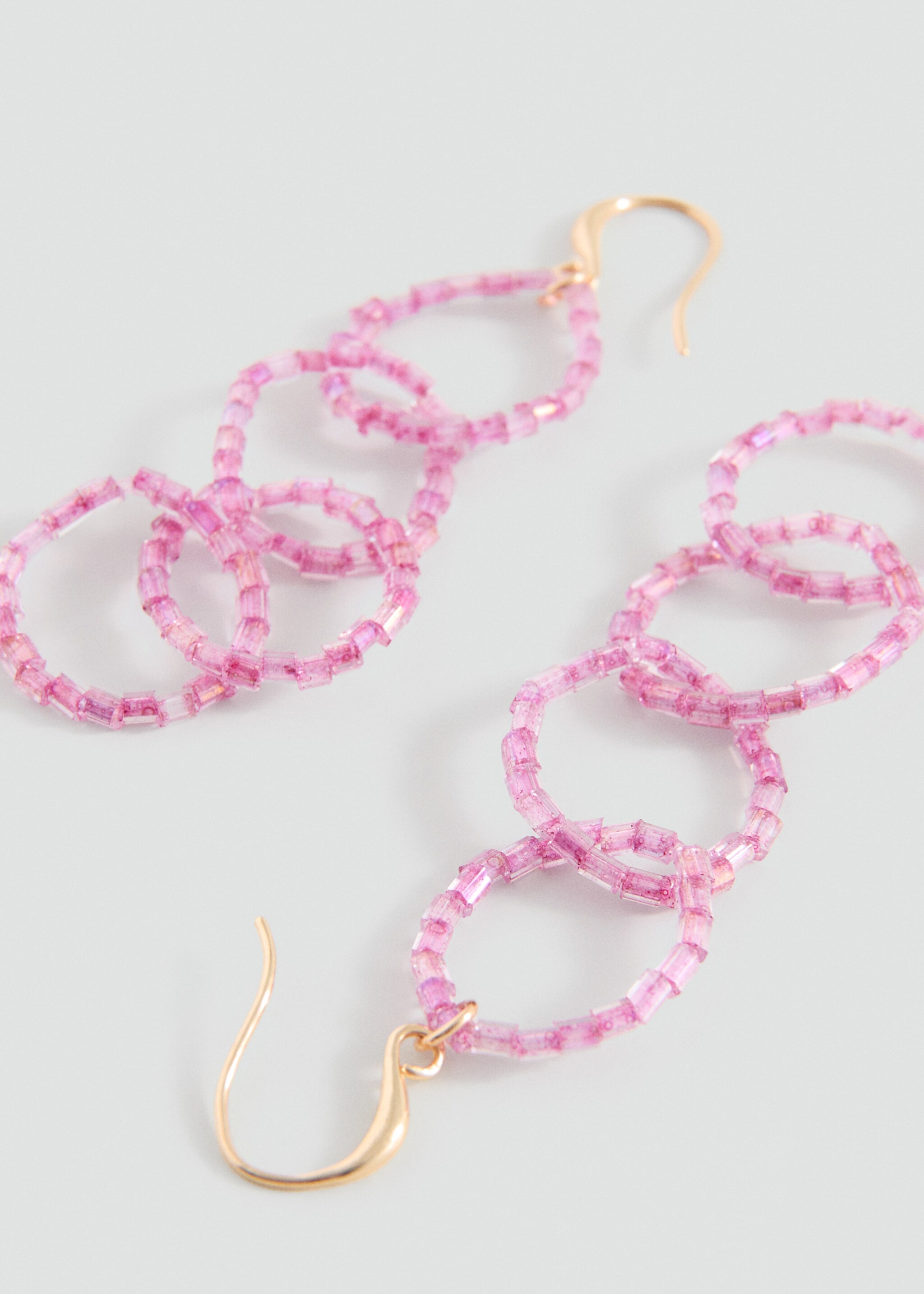 Pendientes colgantes aros - Plano medio, Oro. Ref: 27025167-00.