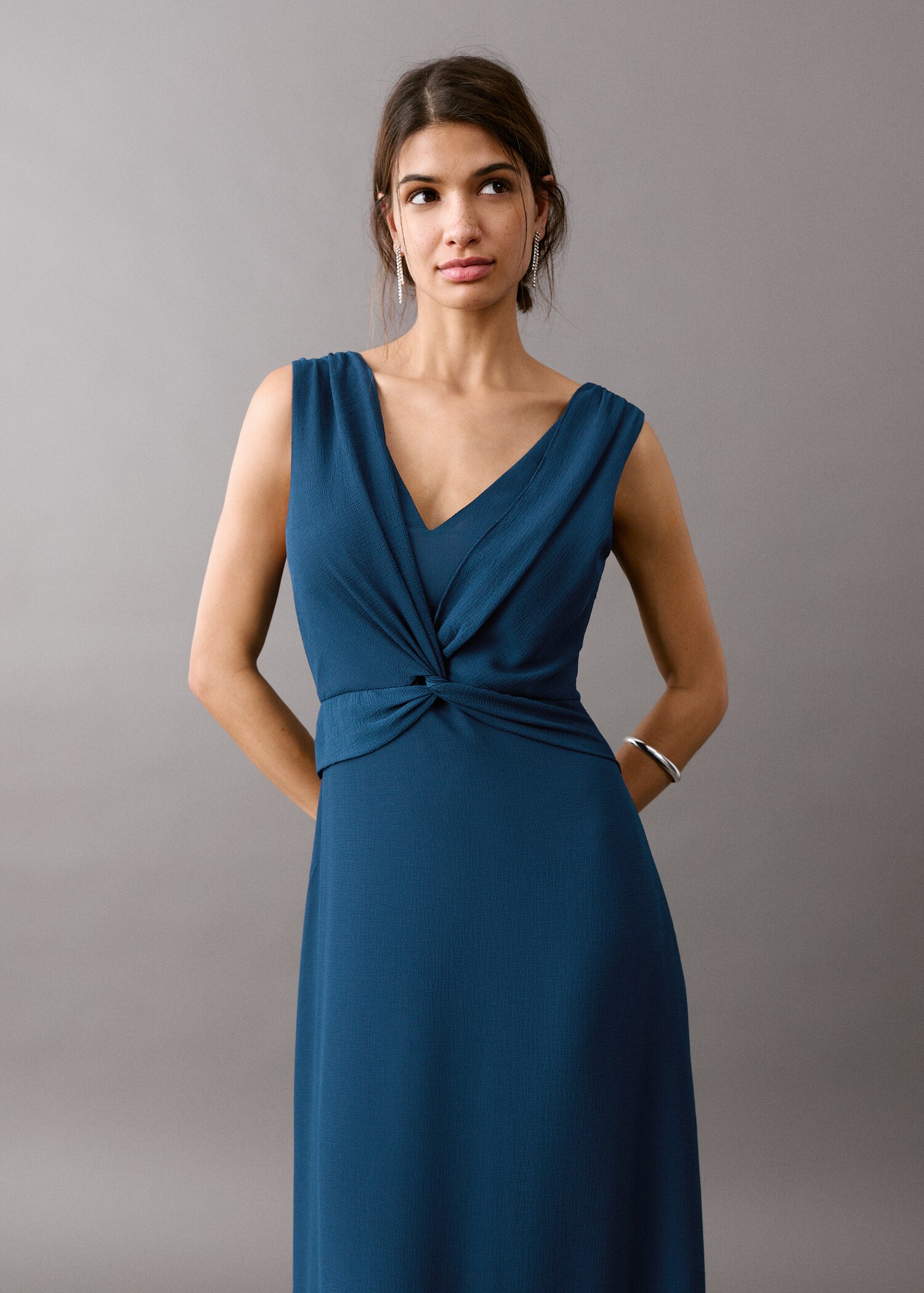 Ruched detail dress - Medium plane