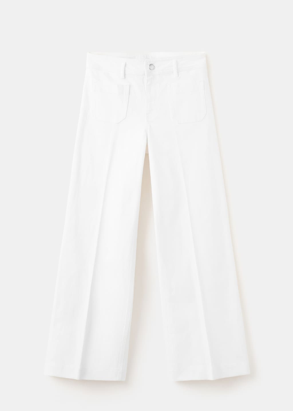 Wide leg jeans with pockets