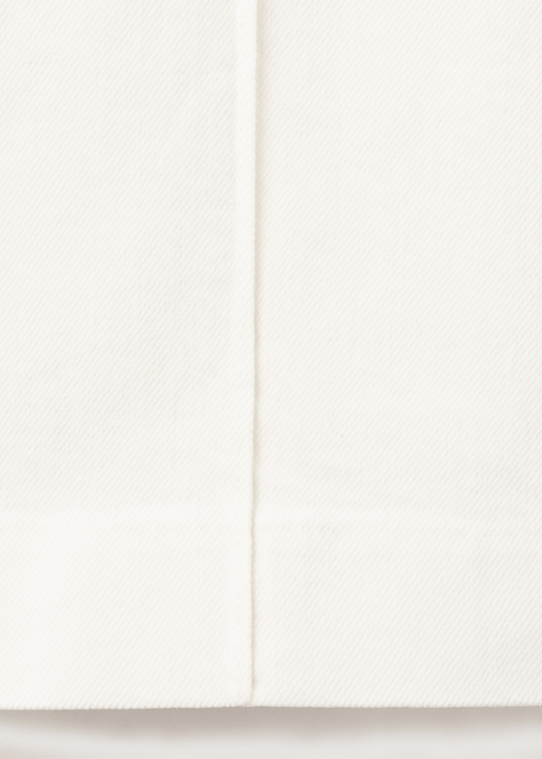 جينز واسع الساق بخصر عالي مع تفاصيل الخياطة - تفاصيل المنتج 0, أبيض. Ref: 27025821-00.