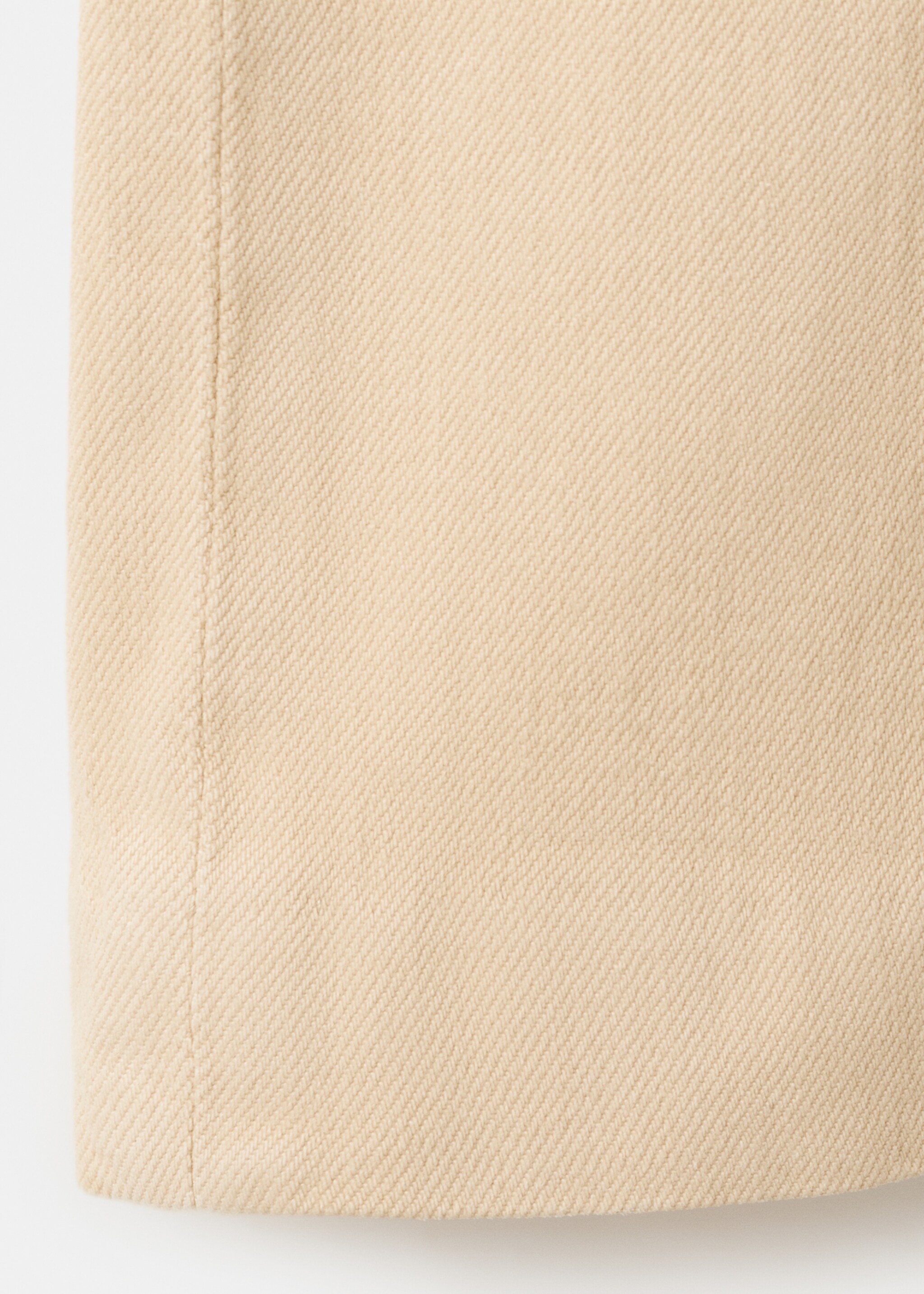 Jean large taille haute à coutures - Détail de l'article 0, Vanille. Ref: 27025822-00.