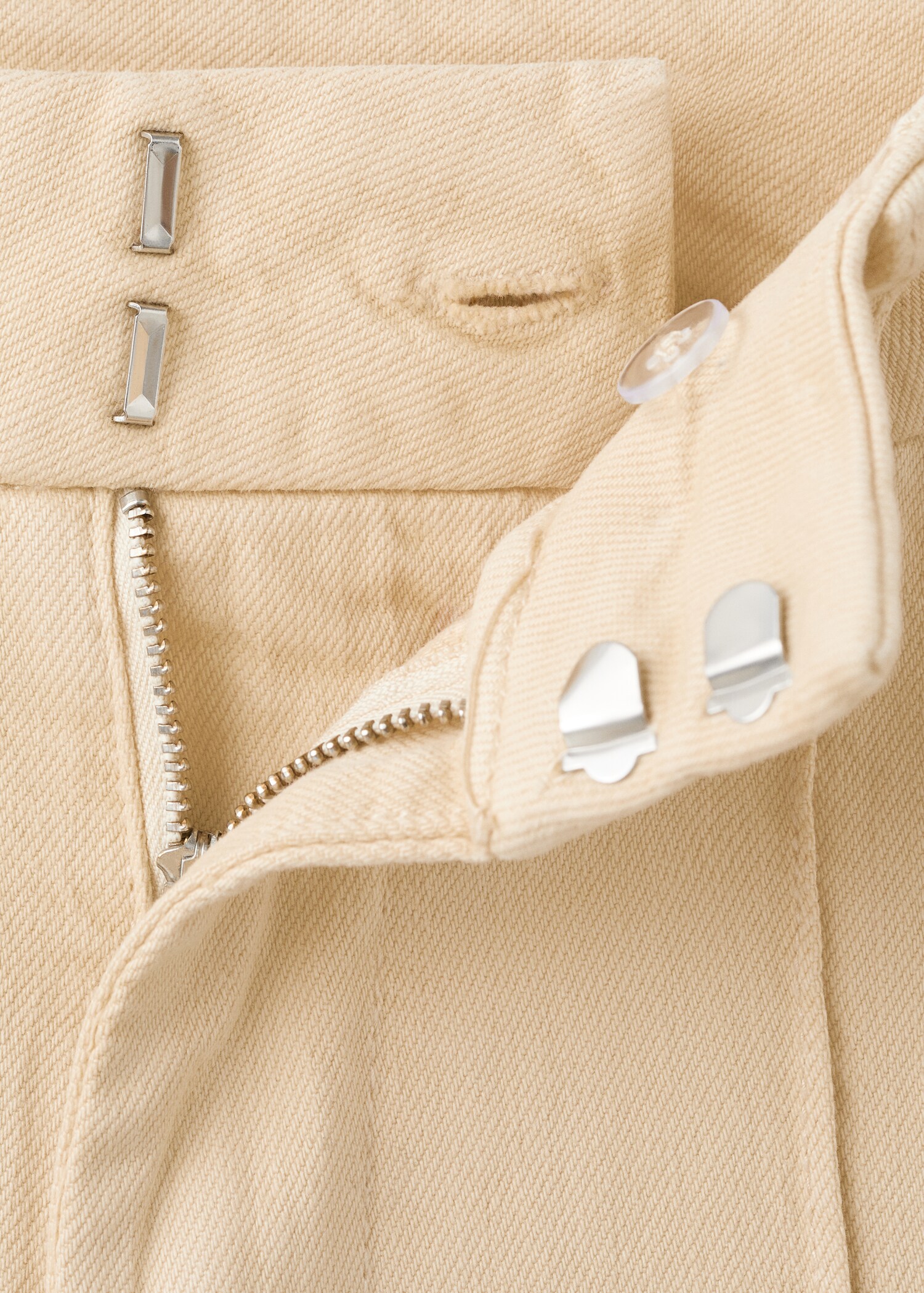 스티칭이 있는 하이웨이스트 와이드레그 진 - 상품 내역: 8