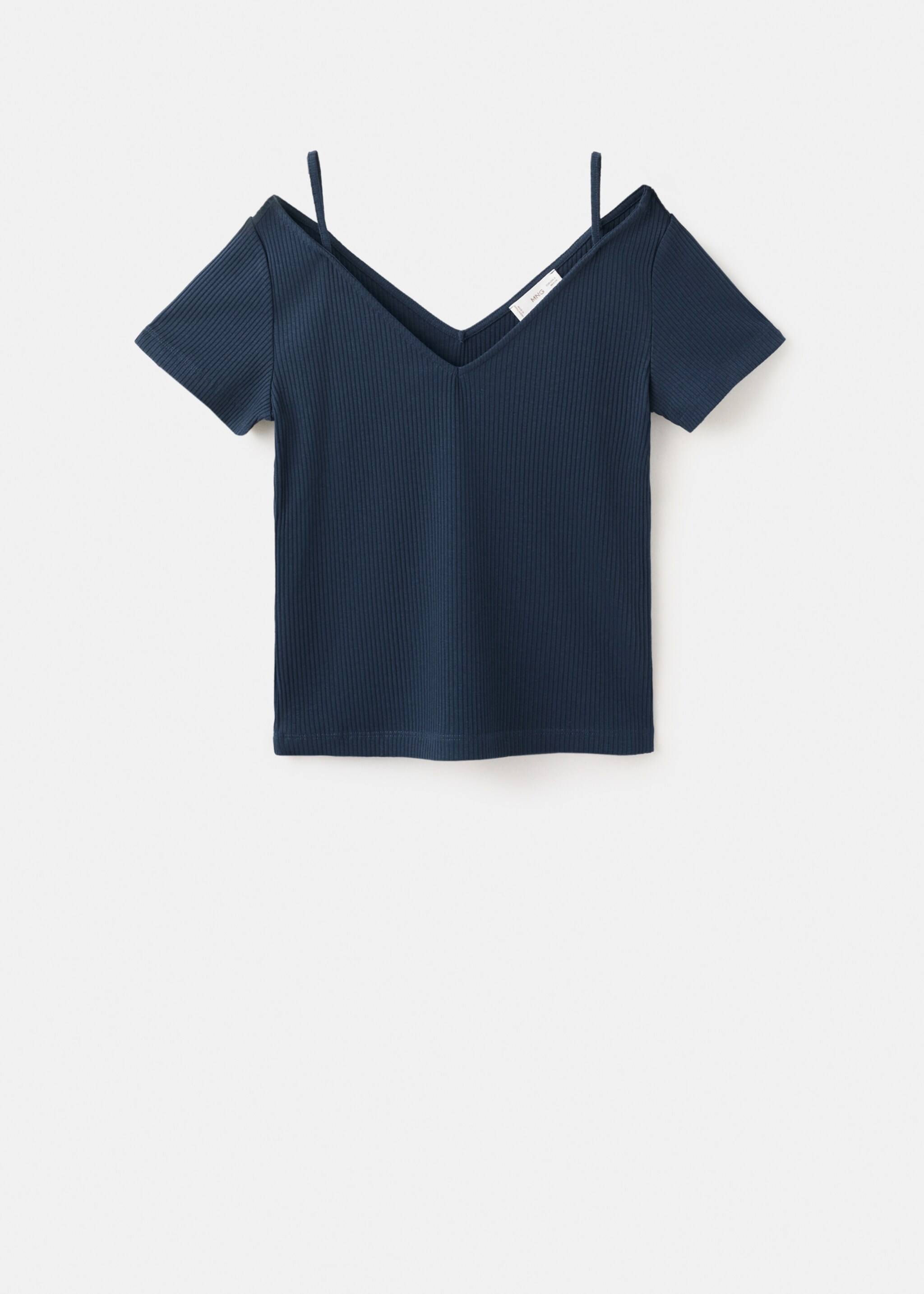 Camiseta manga corta tirantes - Artículo sin modelo, Azul marino. Ref: 27025829-00.