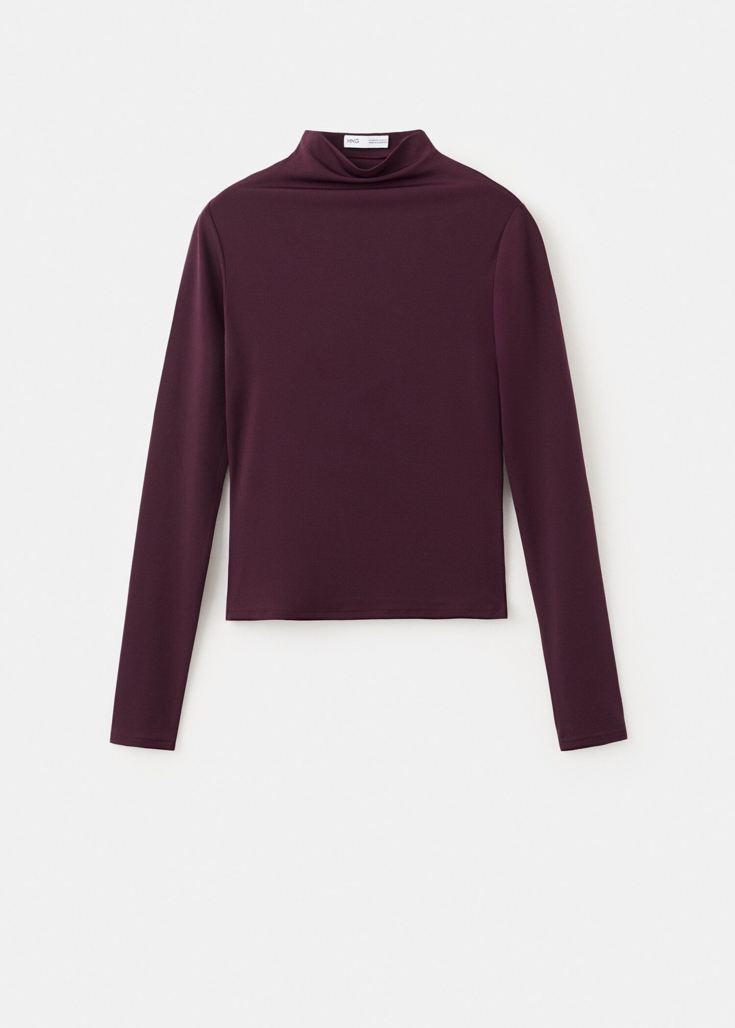 Perkins-neck long-sleeved t-shirt - Article without model